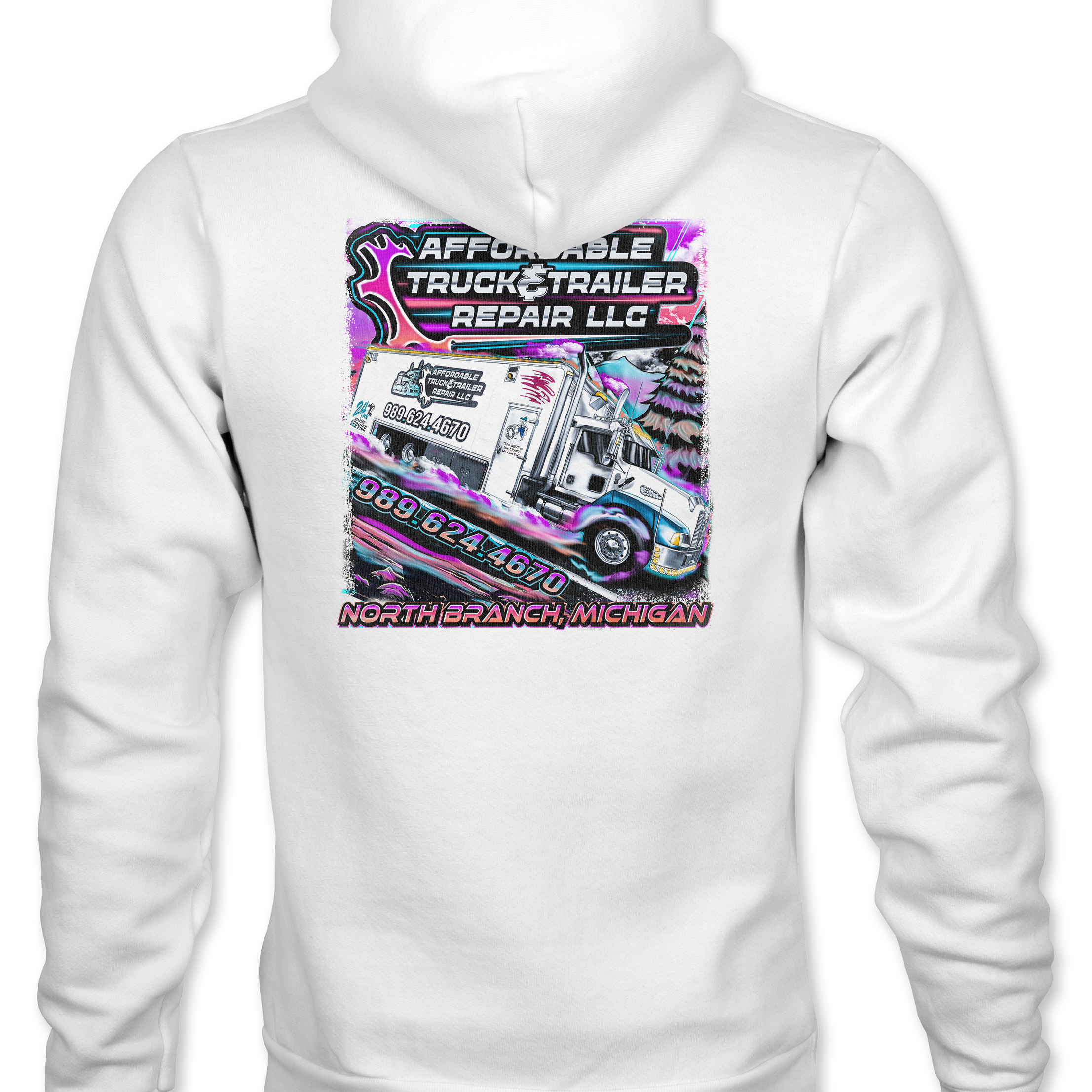 Affordable Truck & Trailer Repair Hoodies