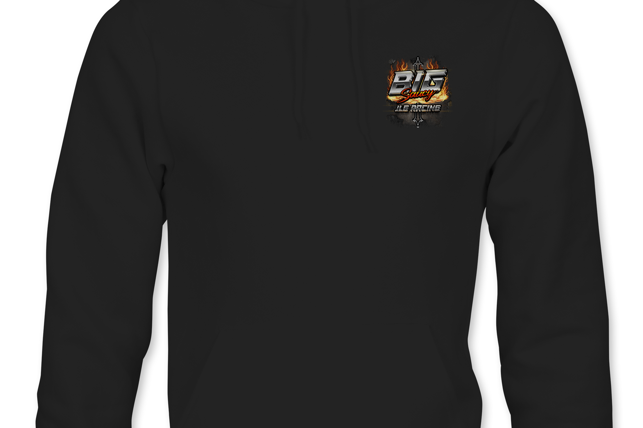 JLG Racing Hoodies Black Acid Apparel