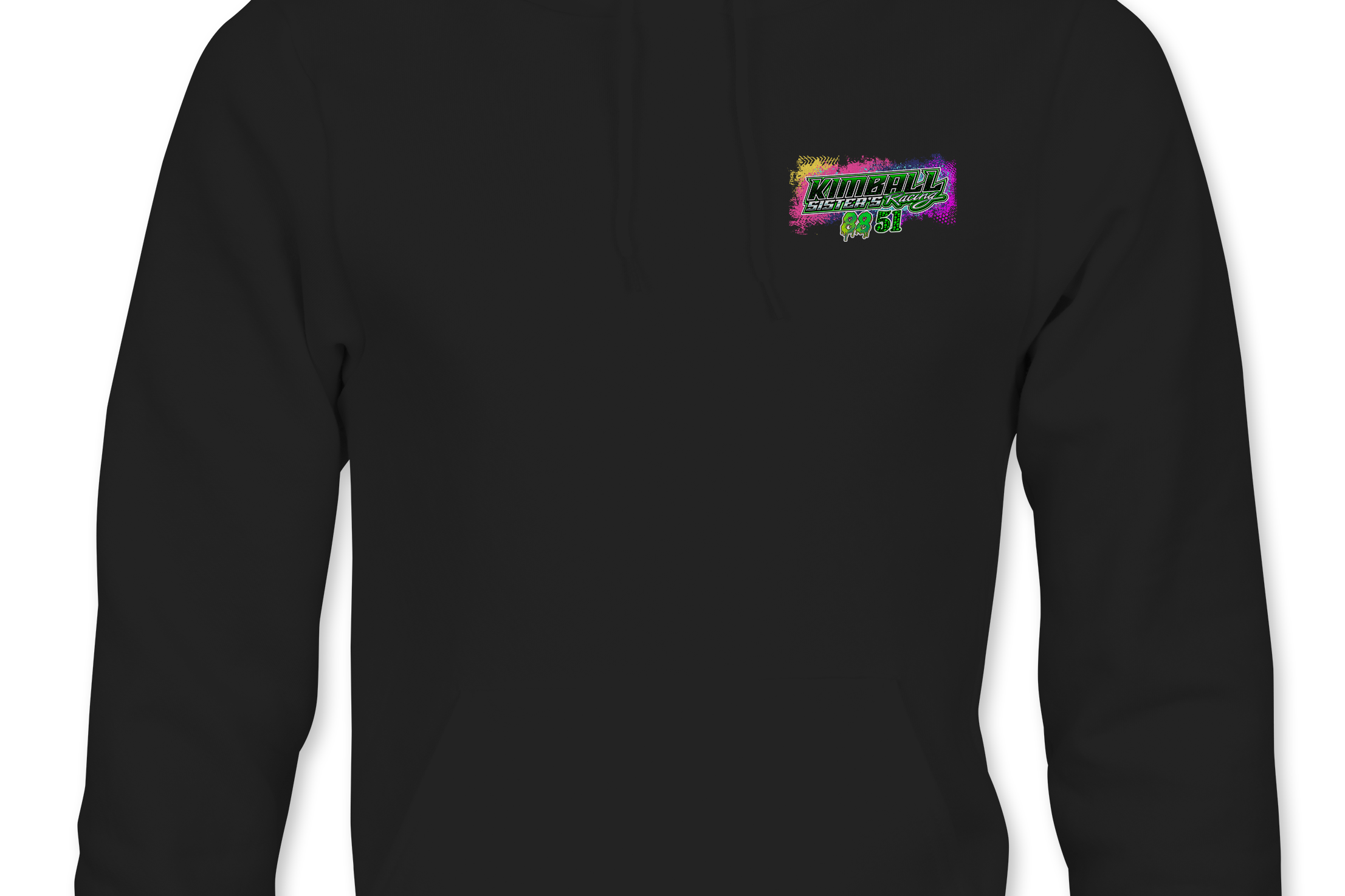 Kimball Sisters Racing Hoodies Black Acid Apparel