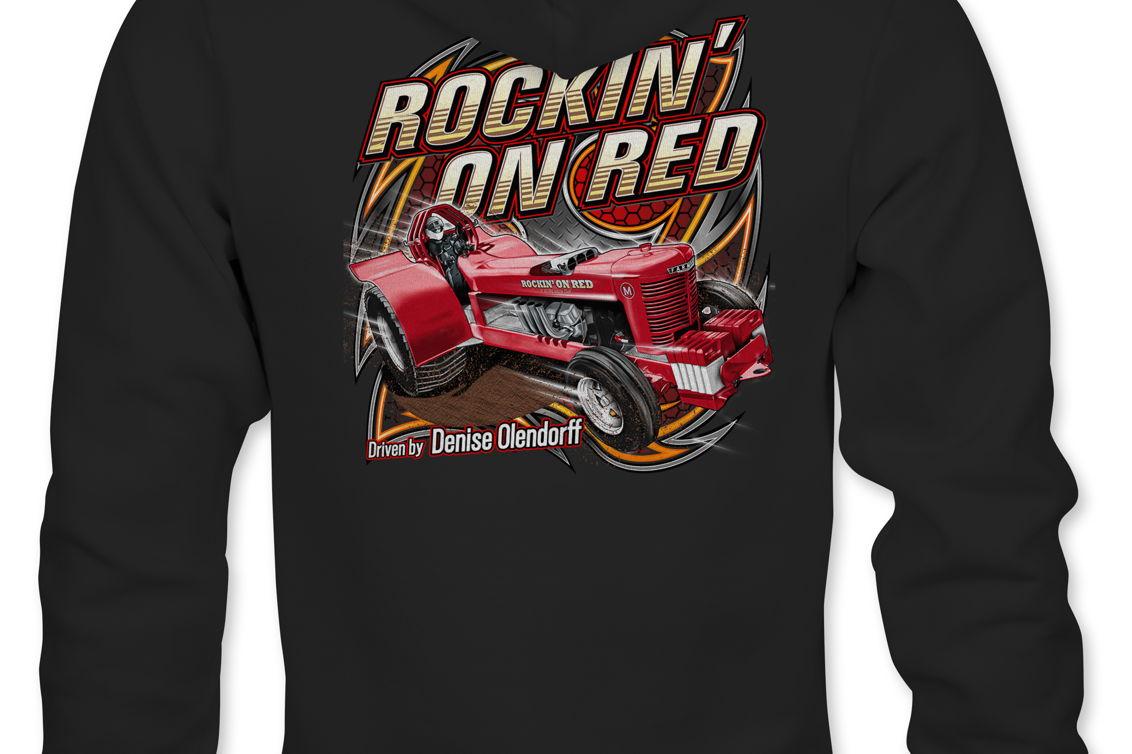 Rockin' On Red Hoodies