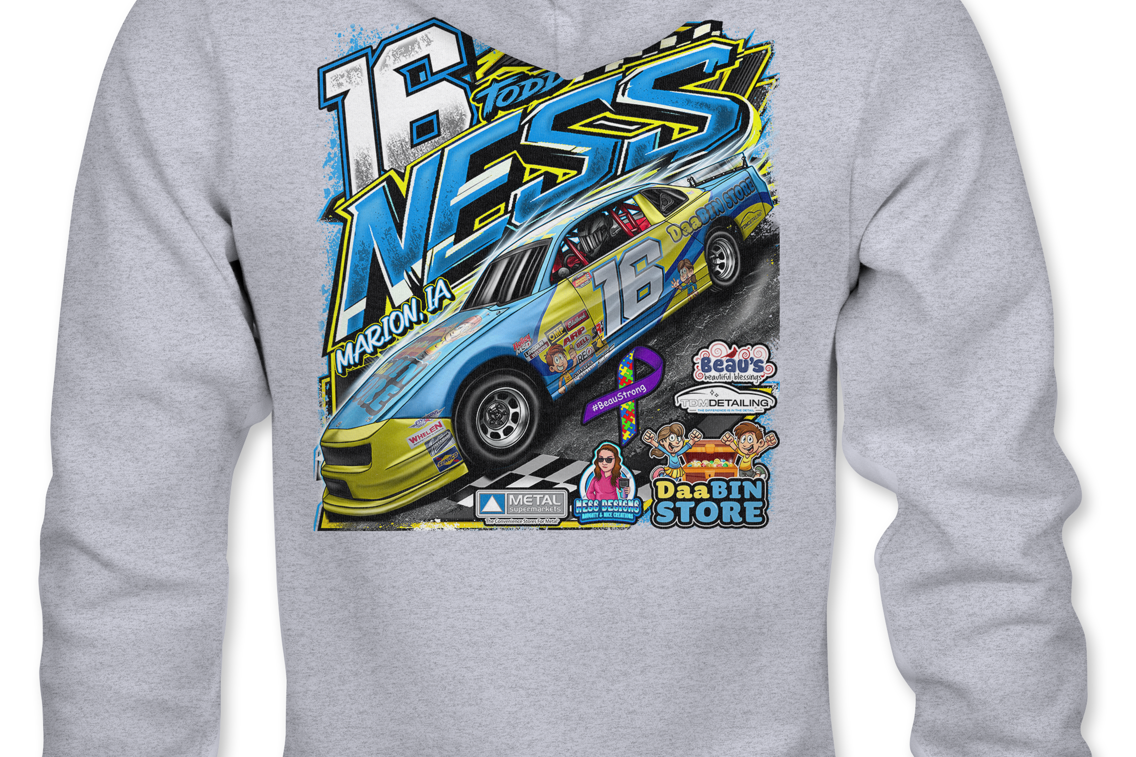 Todd Ness Hoodies