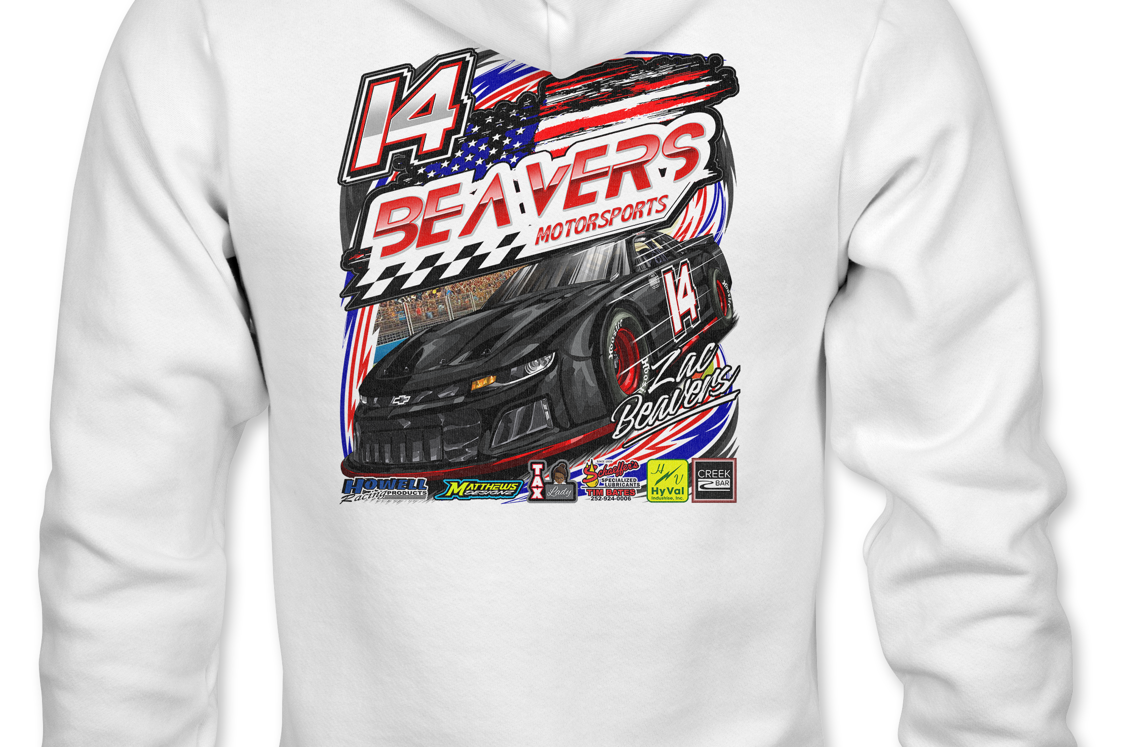 Zac Beavers Hoodies