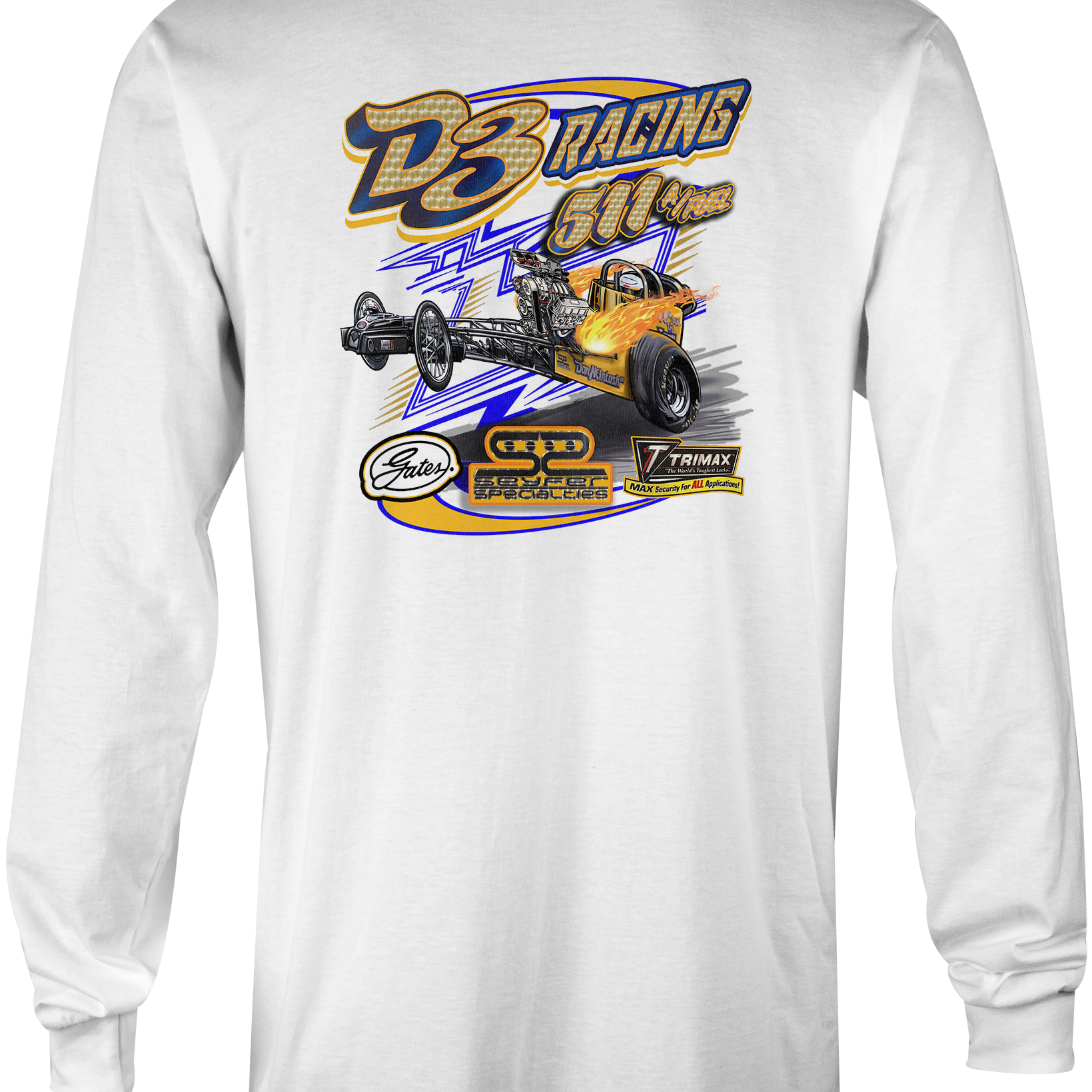 D3 racing Long Sleeves