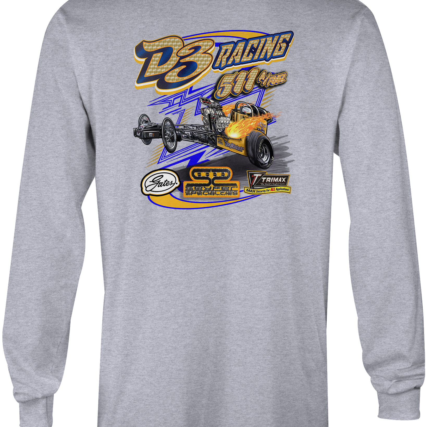 D3 racing Long Sleeves