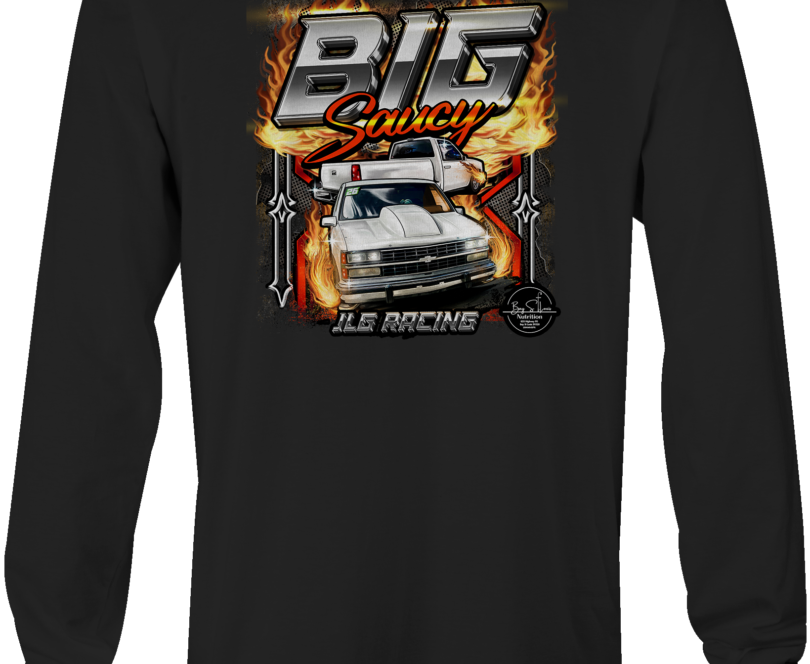 JLG Racing Long Sleeves Black Acid Apparel