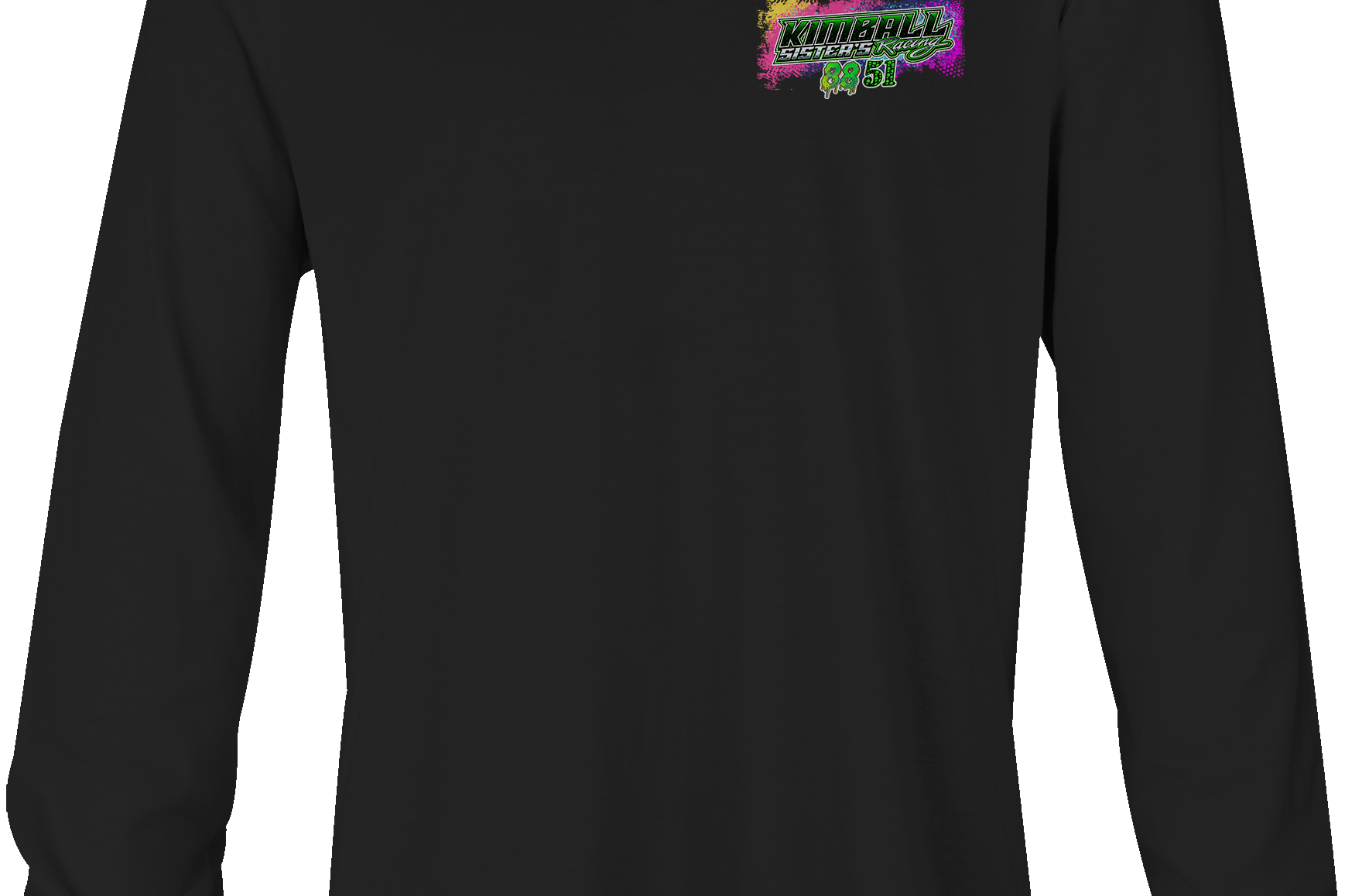 Kimball Sisters Racing Long Sleeves Black Acid Apparel