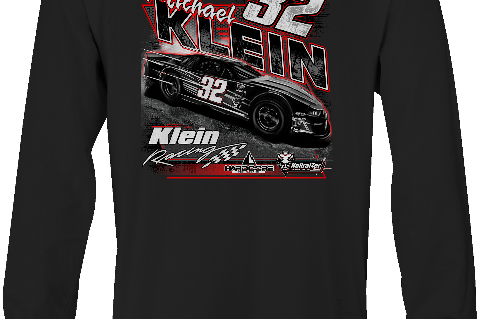 Michael Klein Long Sleeves Black Acid Apparel