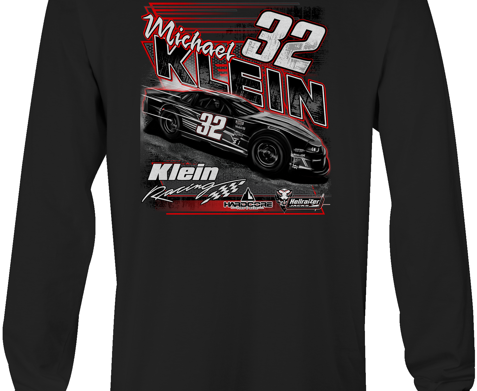 Michael Klein Long Sleeves Black Acid Apparel