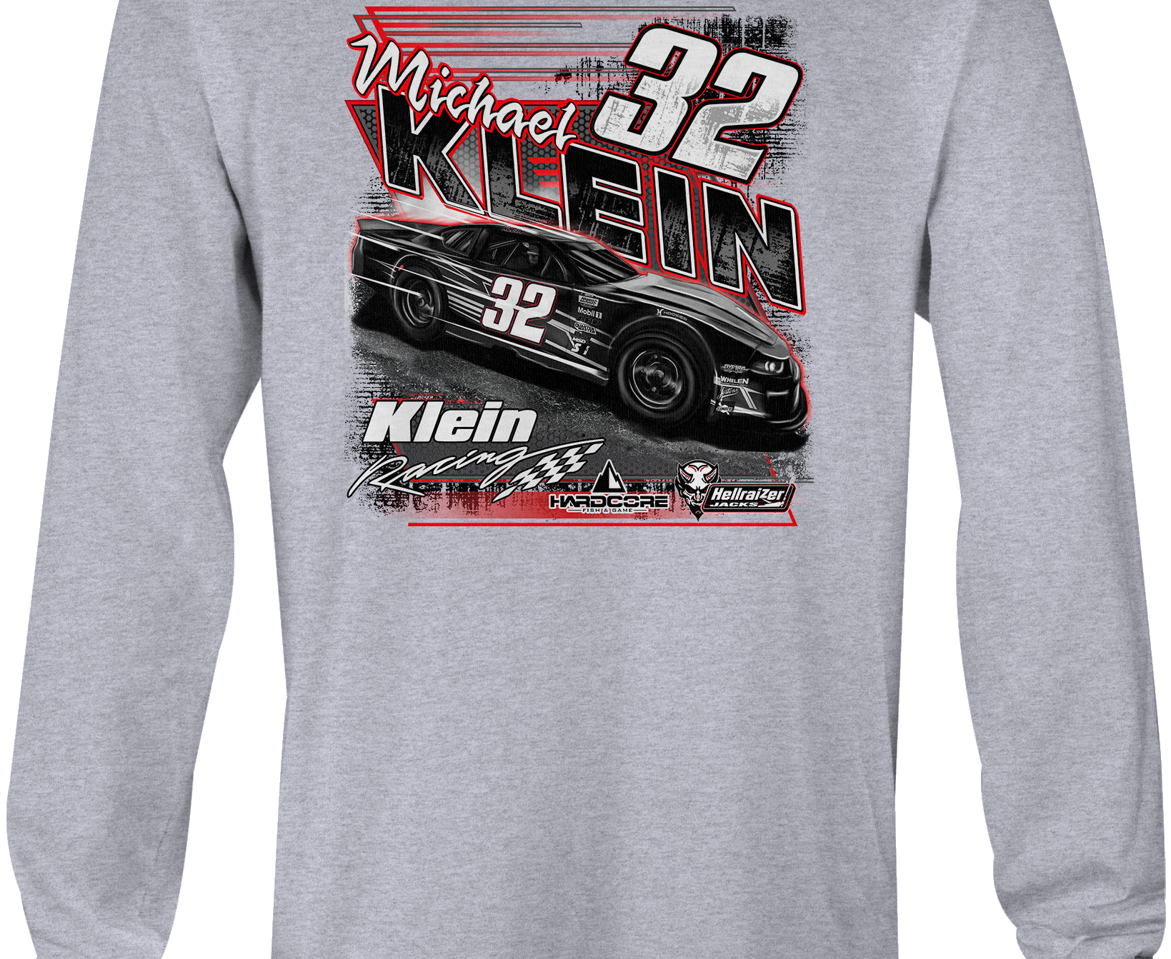 Michael Klein Long Sleeves Black Acid Apparel