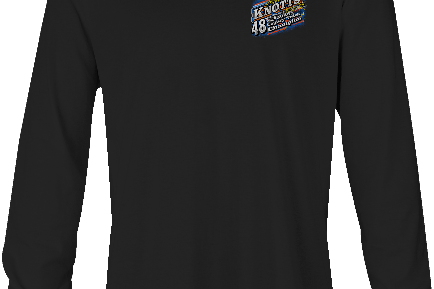 Mike Knotts Long Sleeves Black Acid Apparel