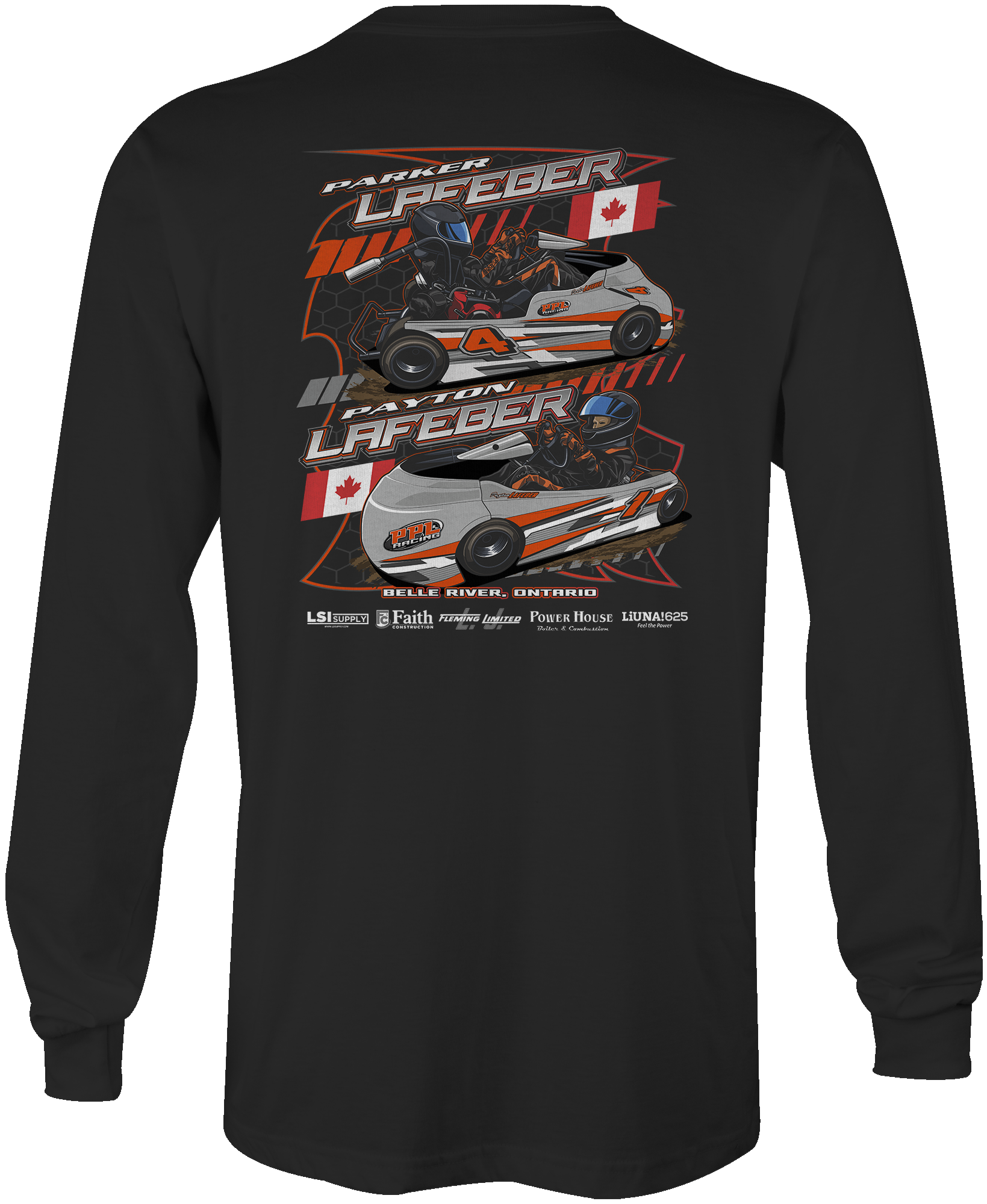 Pl Racing Logo PPL Racing Long Sleeves – Black Acid Apparel