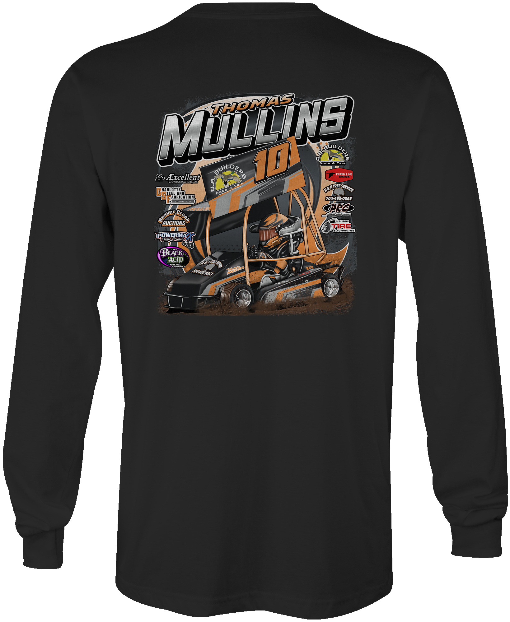 Thomas Mullins Long Sleeves – Black Acid Apparel