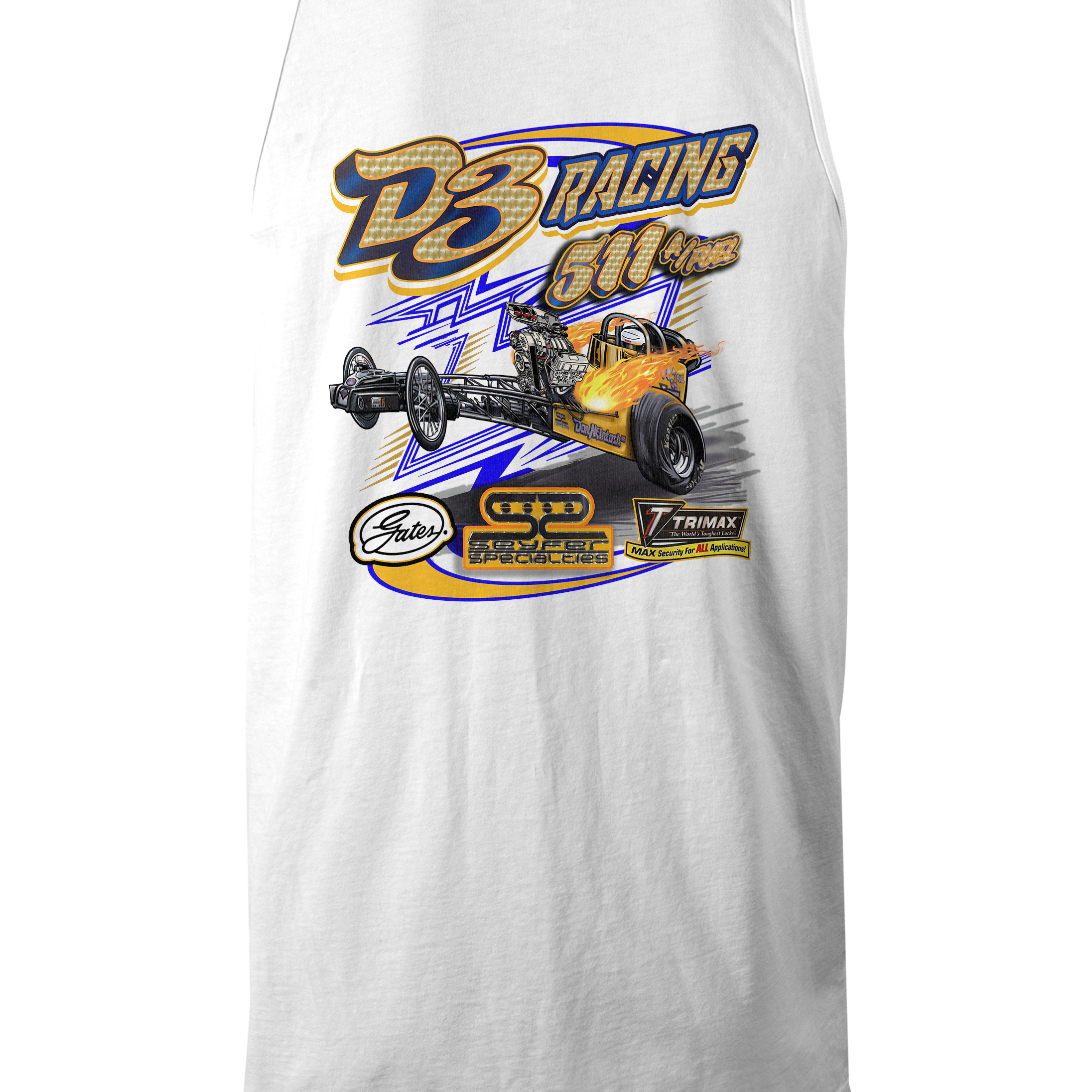 D3 racing Tank Tops