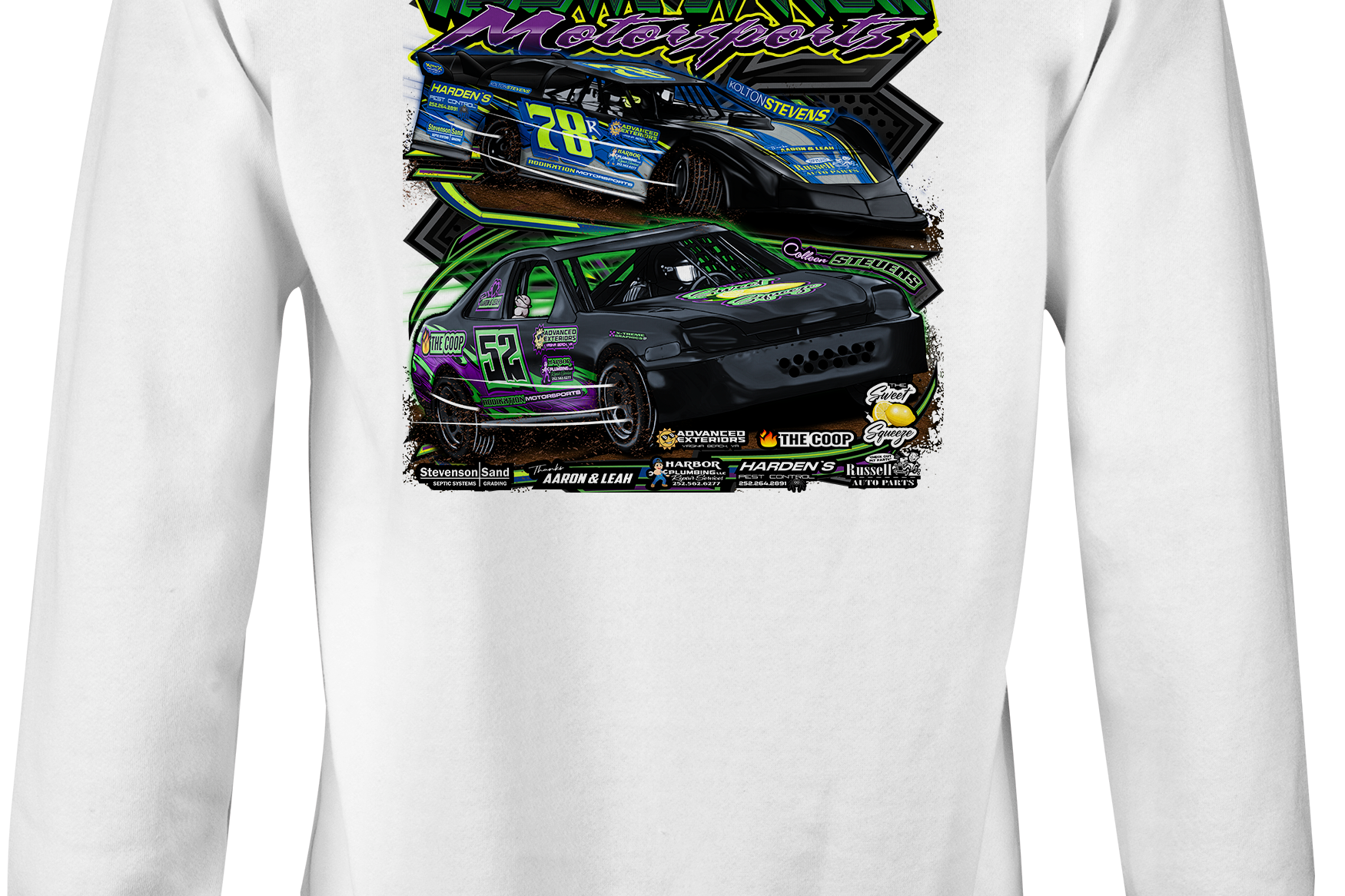 Addikktion Motorsports Crewneck Sweatshirts