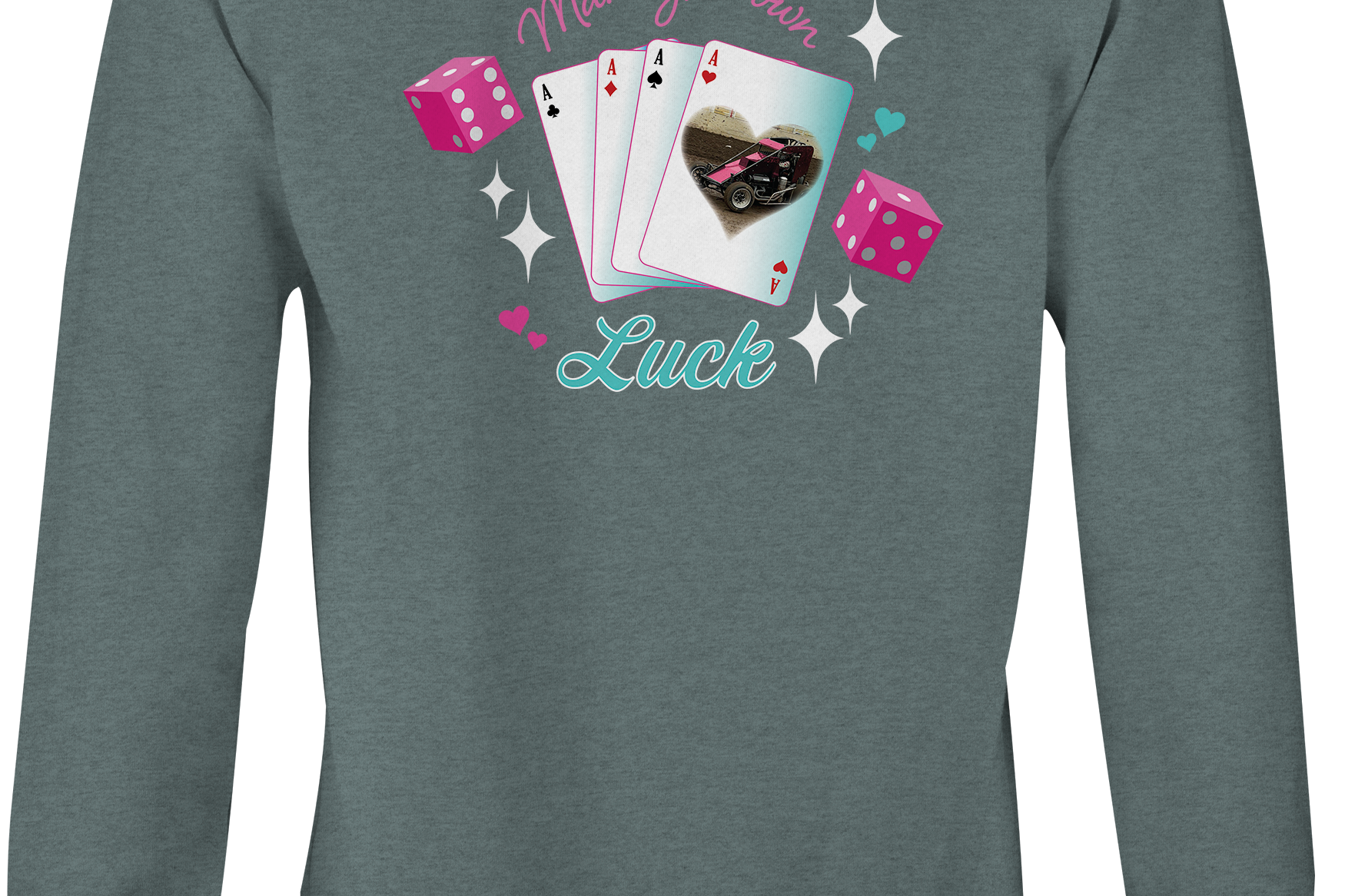 Queen of Hearts Crewneck Sweatshirts