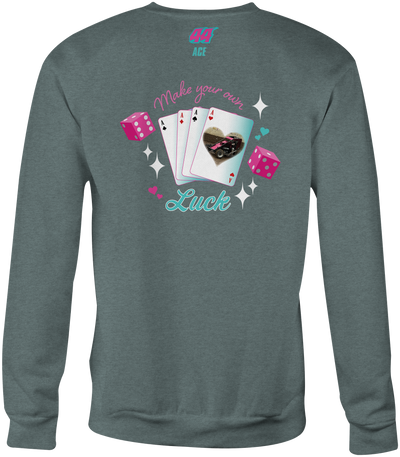 Queen of Hearts Crewneck Sweatshirts
