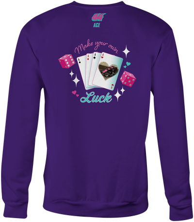 Queen of Hearts Crewneck Sweatshirts