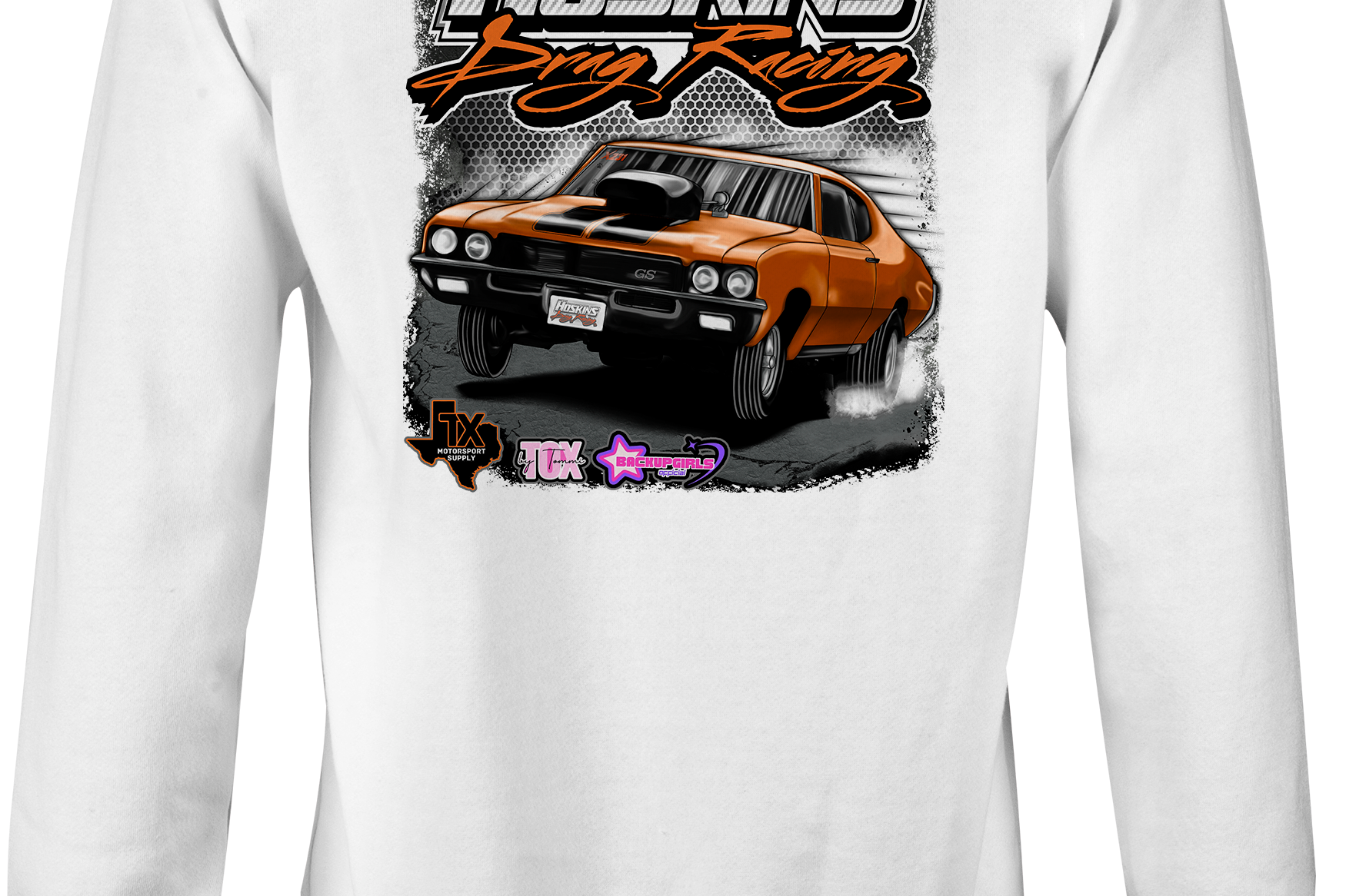 Hoskins Drag Racing Crewneck Sweatshirts