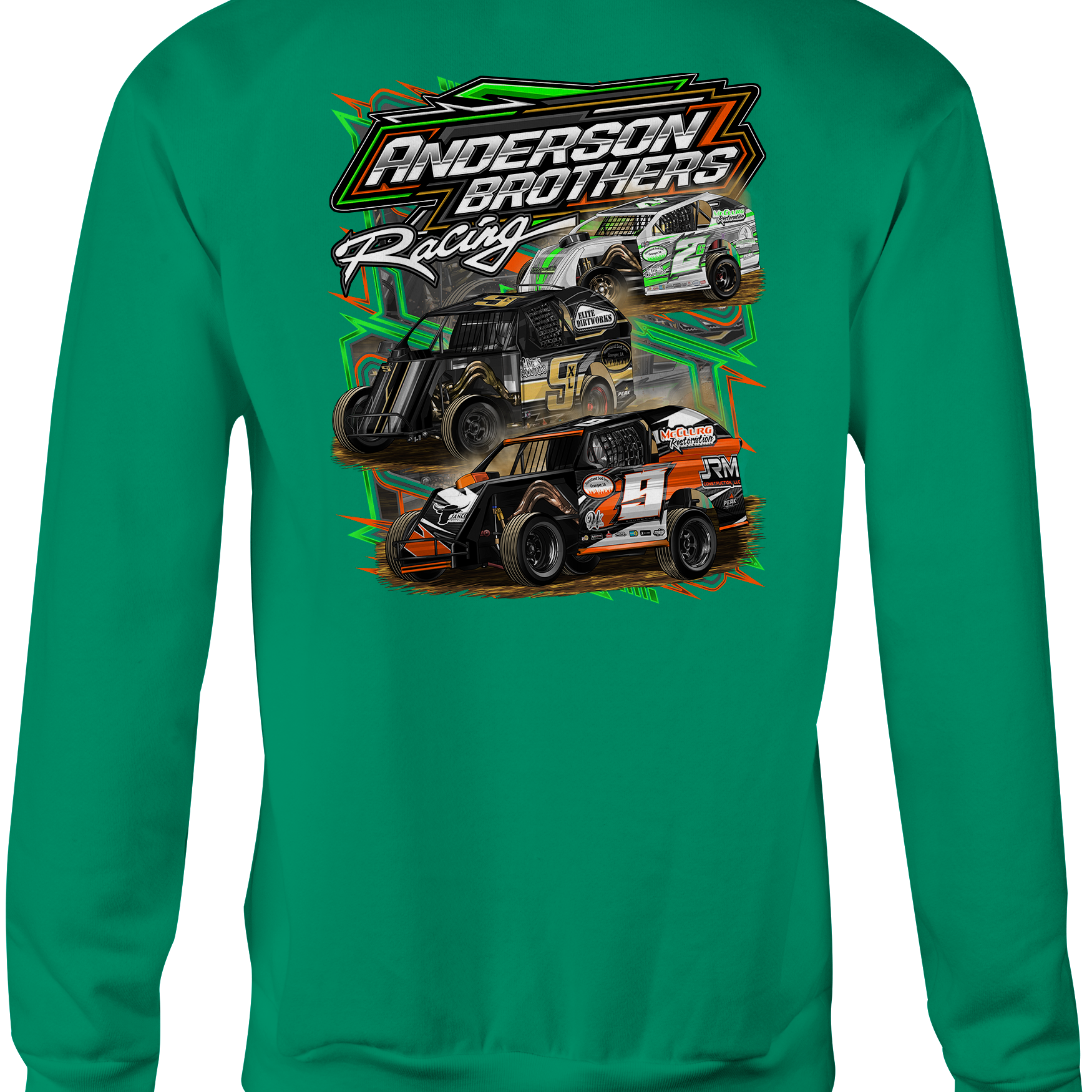 Anderson Brothers Racing 2025 Crewneck Sweatshirts