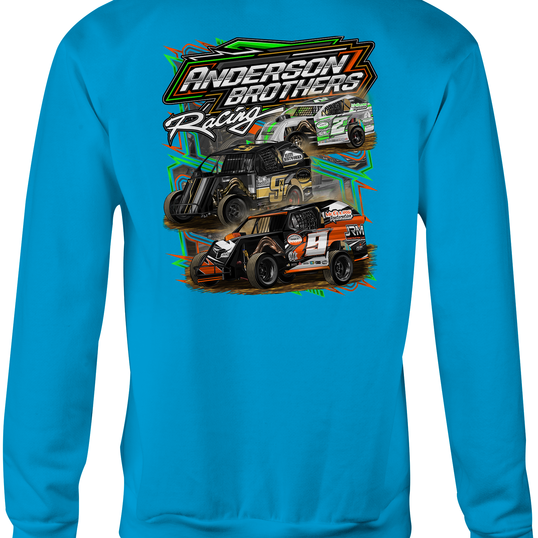 Anderson Brothers Racing 2025 Crewneck Sweatshirts