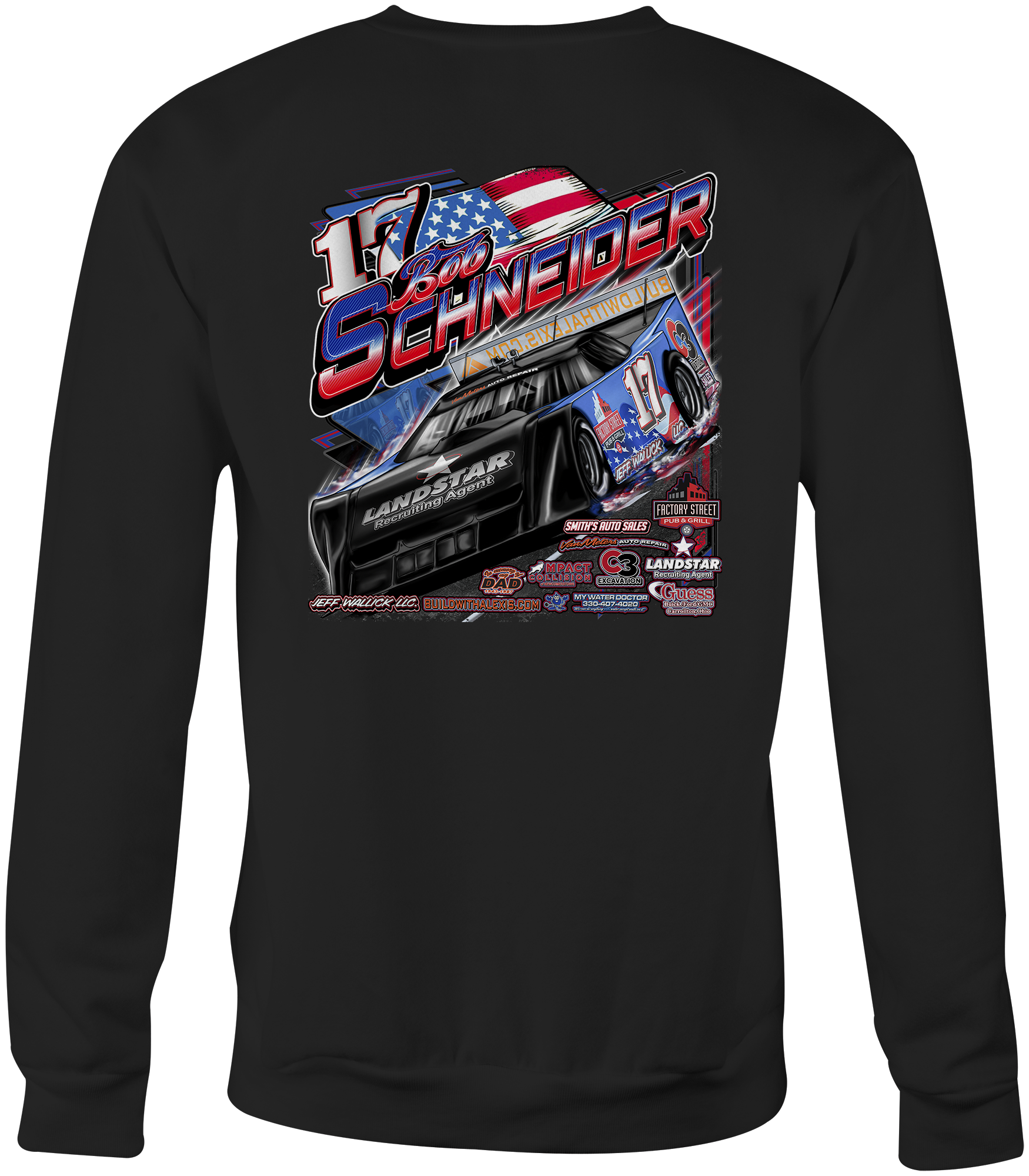 Bob Schneider Crewneck Sweatshirts