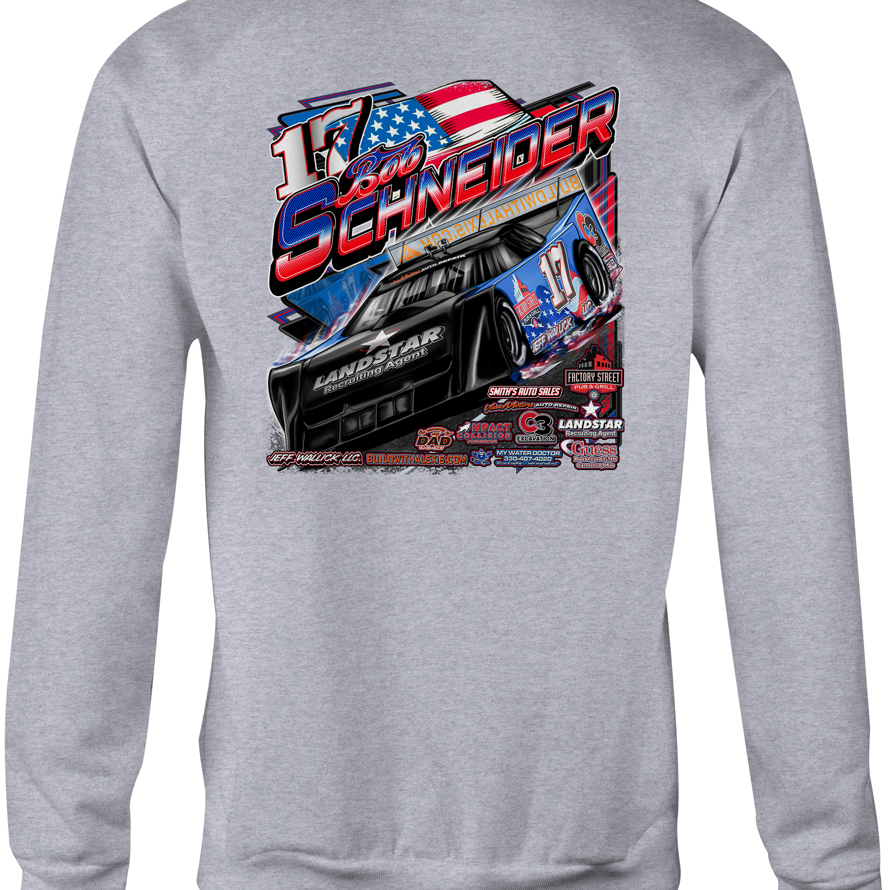 Bob Schneider Crewneck Sweatshirts