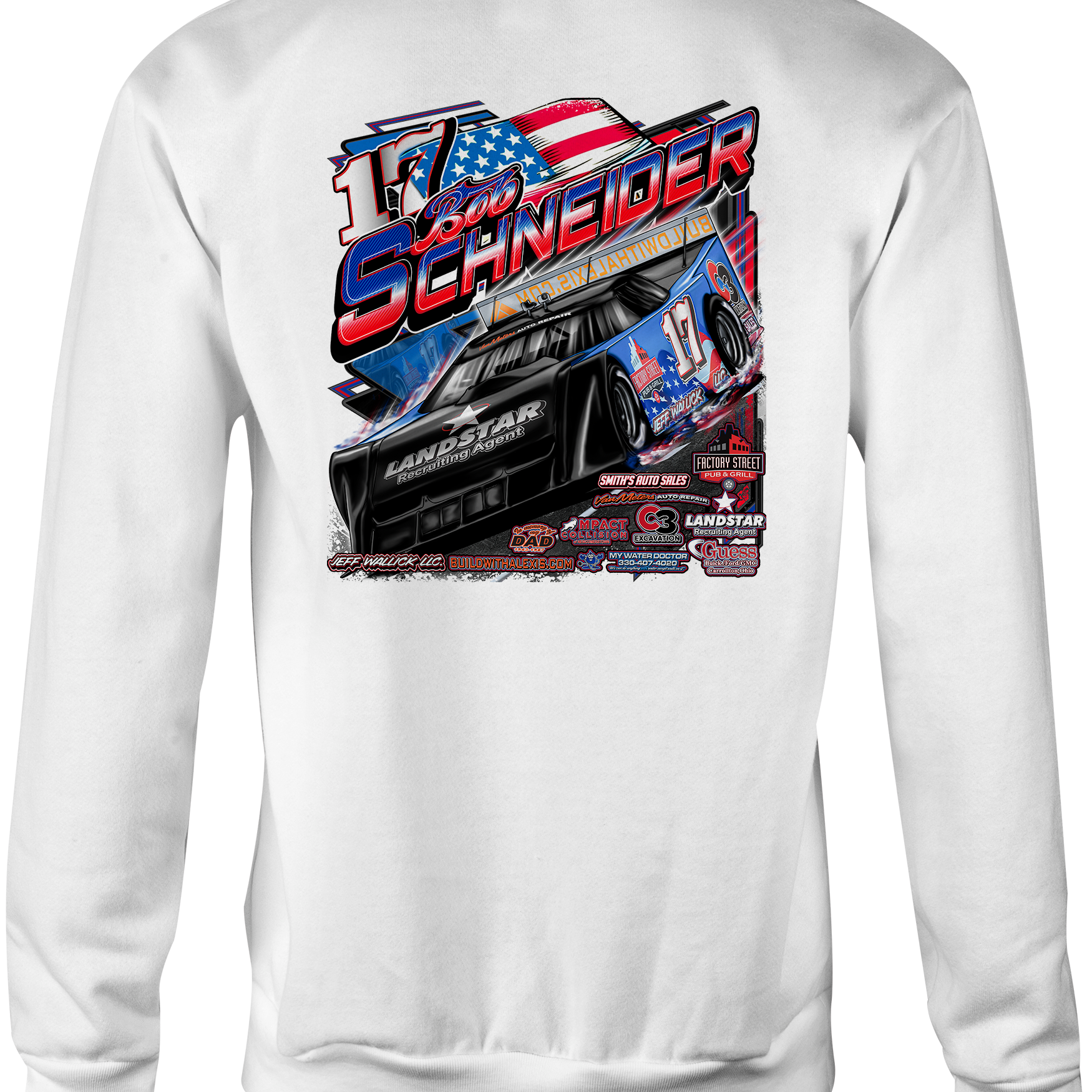 Bob Schneider Crewneck Sweatshirts