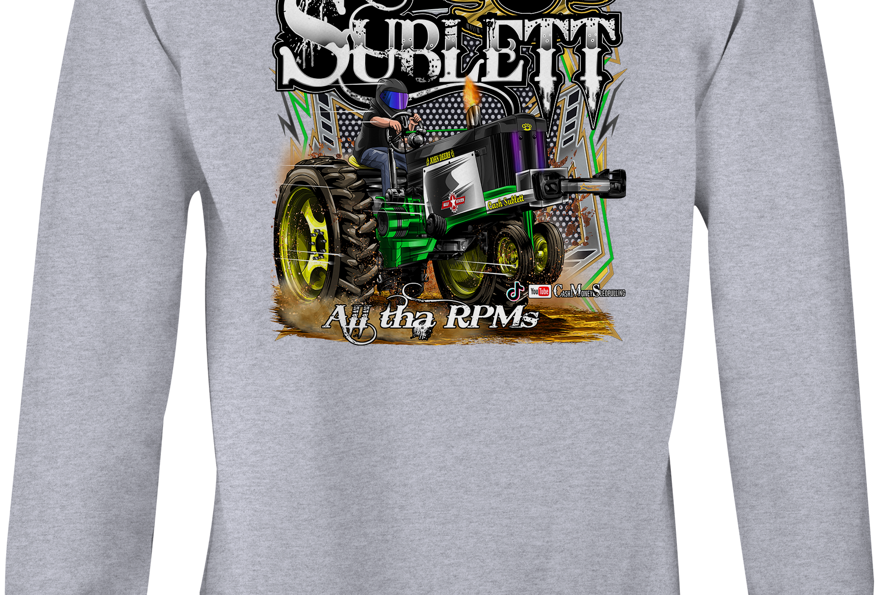 Cash Sublett Crewneck Sweatshirts