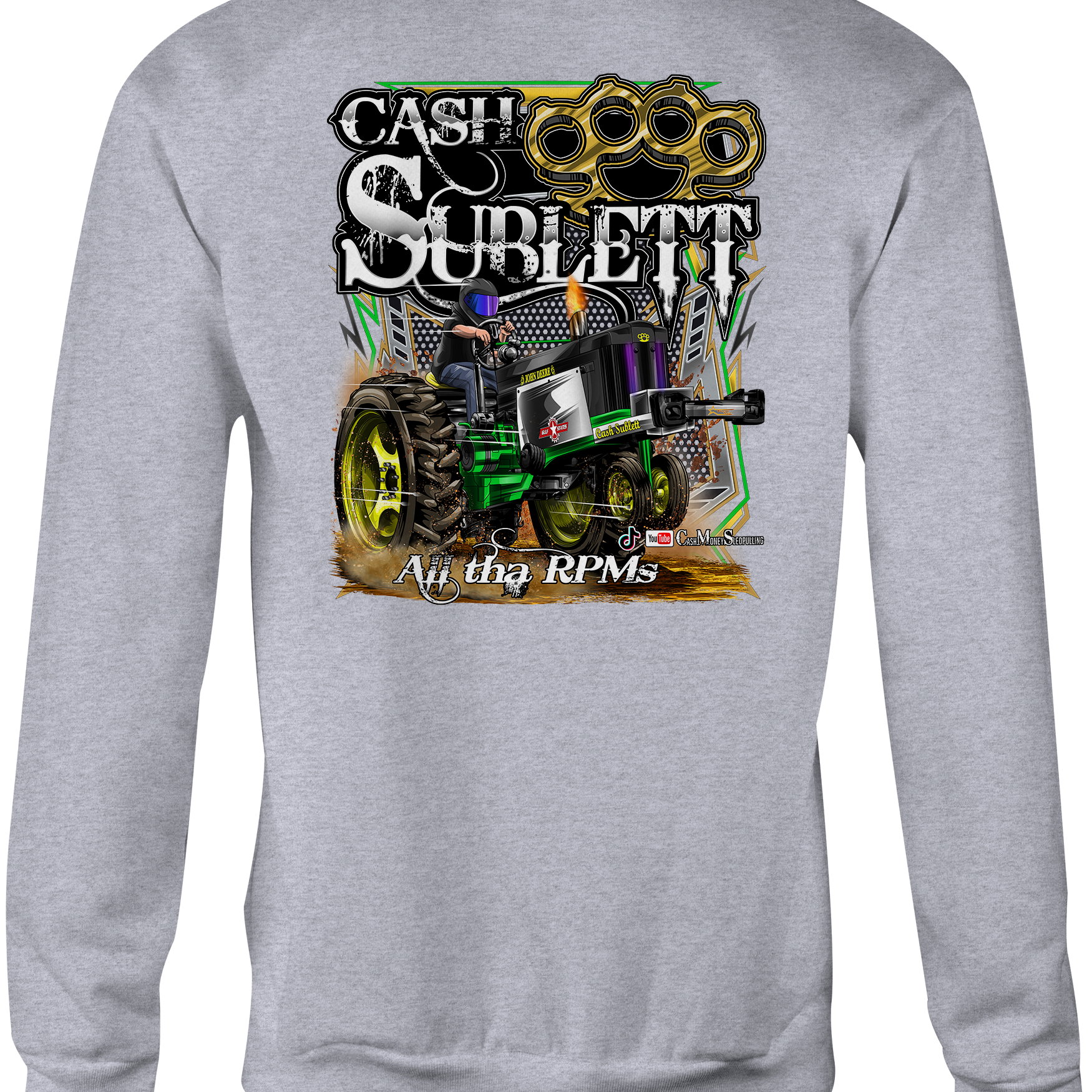 Cash Sublett Crewneck Sweatshirts