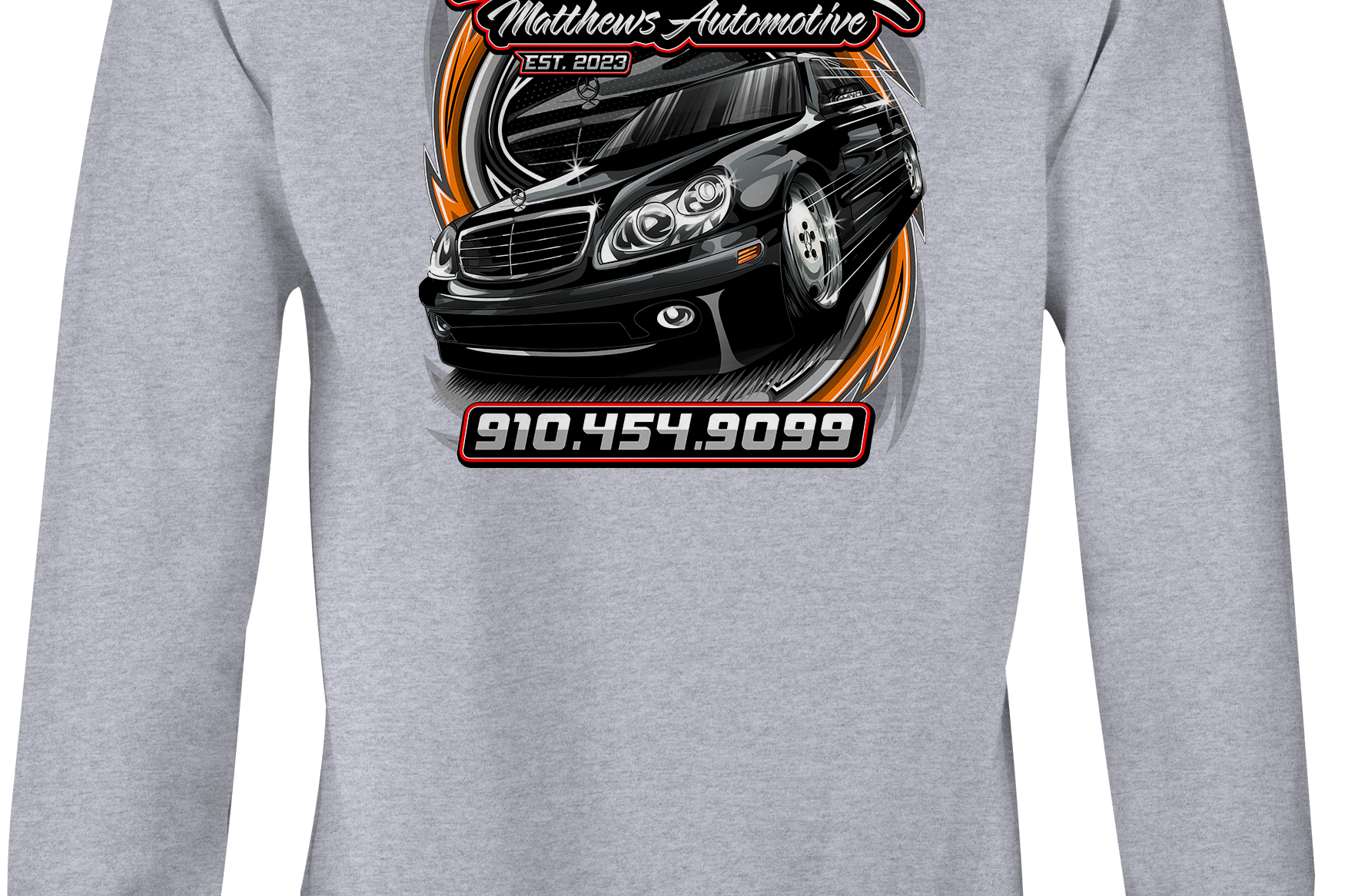 Chris Matthews Automotive Crewneck Sweatshirts