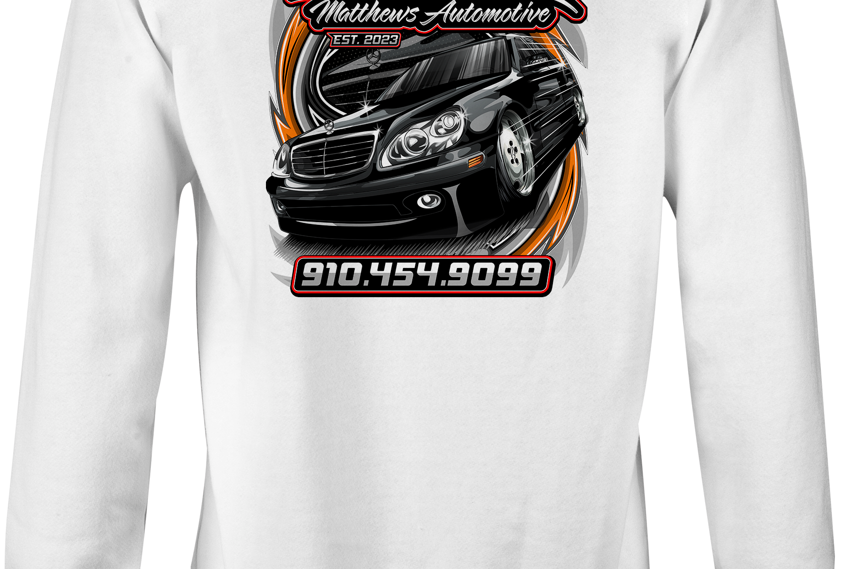 Chris Matthews Automotive Crewneck Sweatshirts