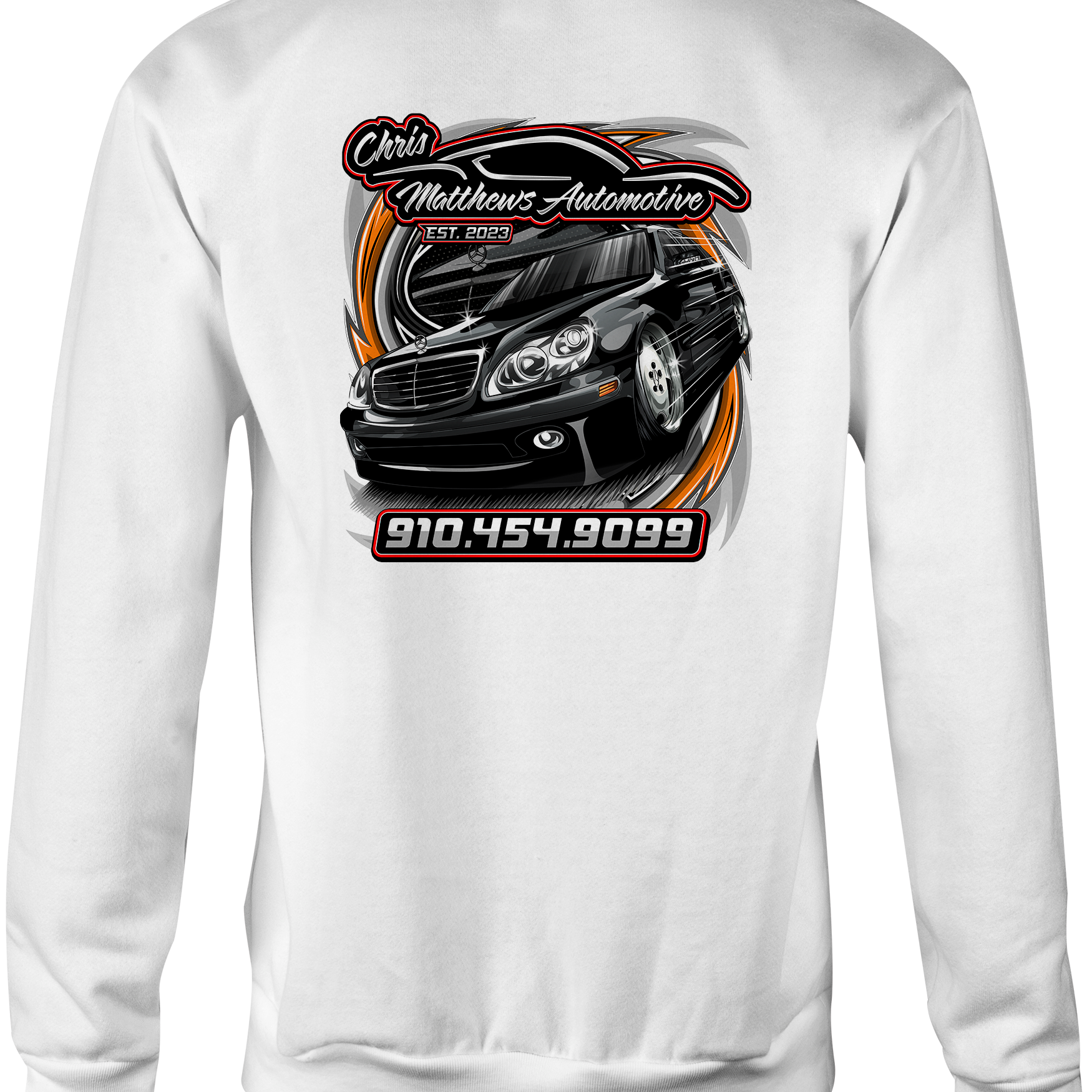 Chris Matthews Automotive Crewneck Sweatshirts