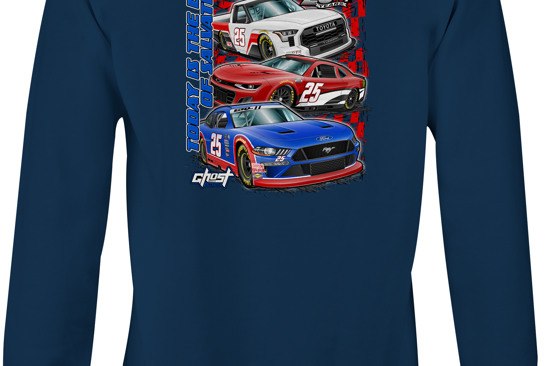 Christian Racing Crewneck Sweatshirts