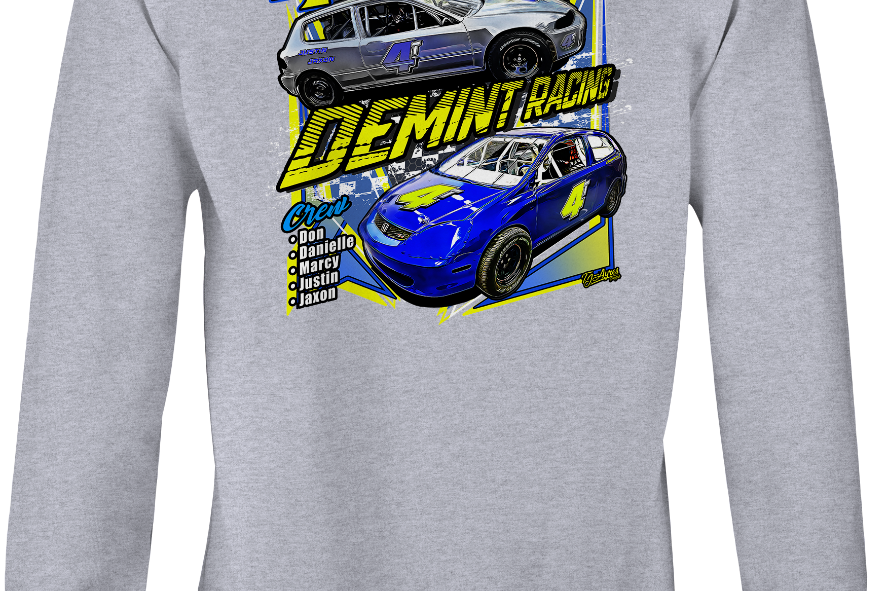 Demint Racing Crewneck Sweatshirts