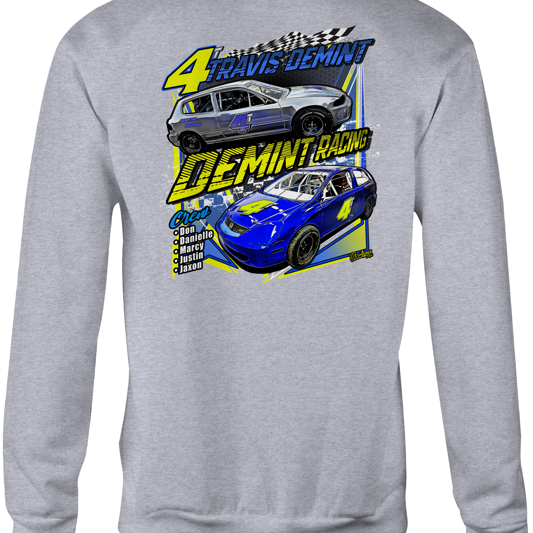 Demint Racing Crewneck Sweatshirts