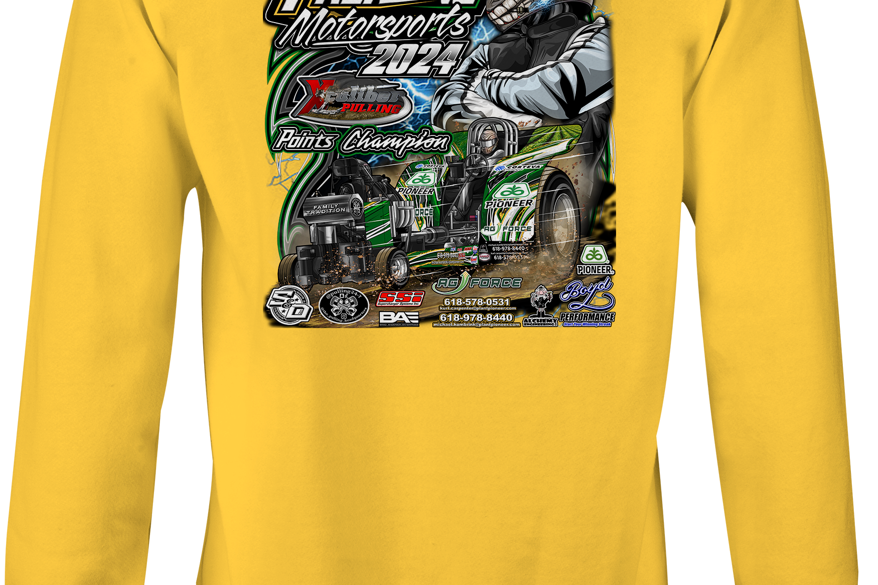 Dylan Frerking 2024 Championship Crewneck Sweatshirts