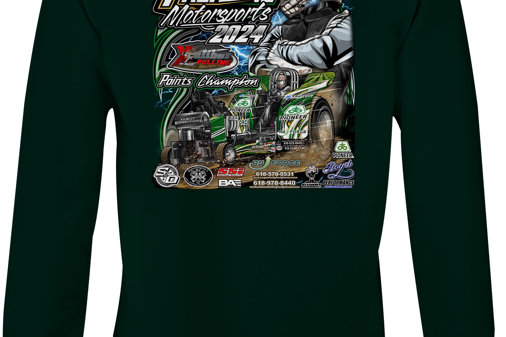 Dylan Frerking 2024 Championship Crewneck Sweatshirts