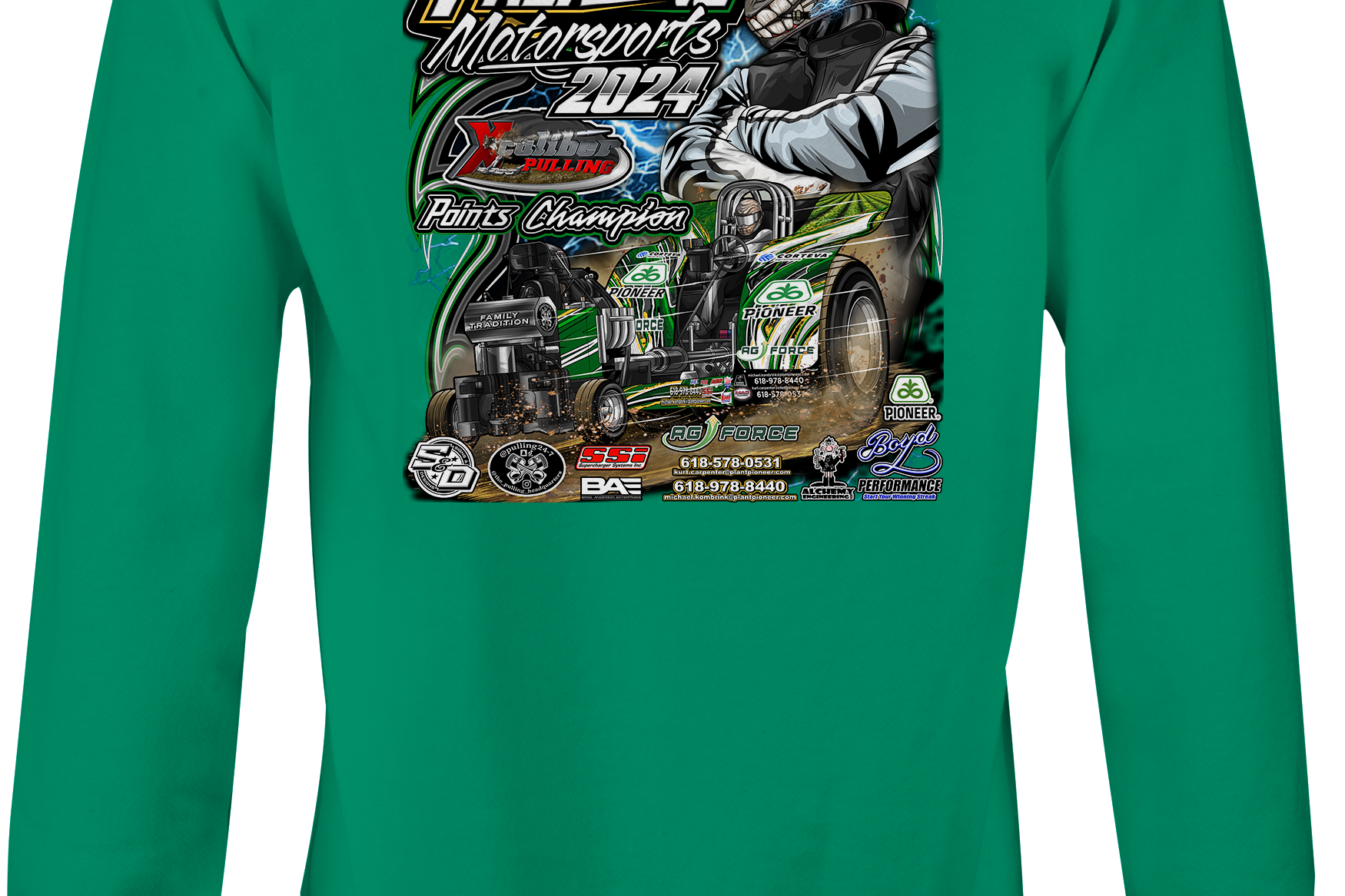 Dylan Frerking 2024 Championship Crewneck Sweatshirts
