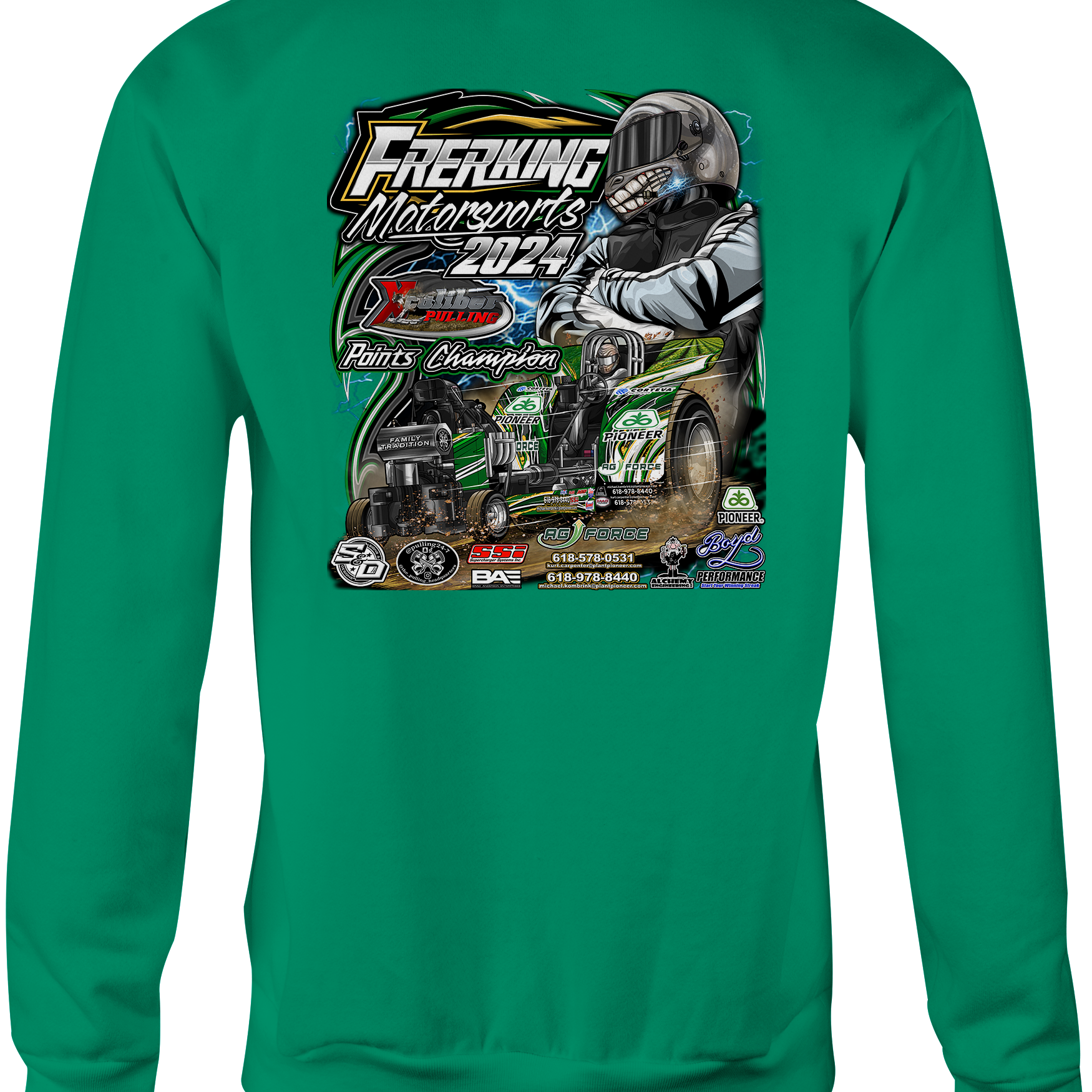 Dylan Frerking 2024 Championship Crewneck Sweatshirts