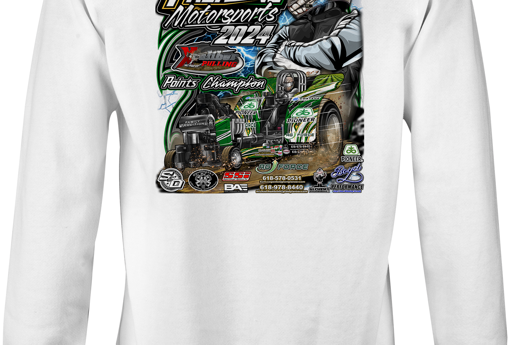 Dylan Frerking 2024 Championship Crewneck Sweatshirts