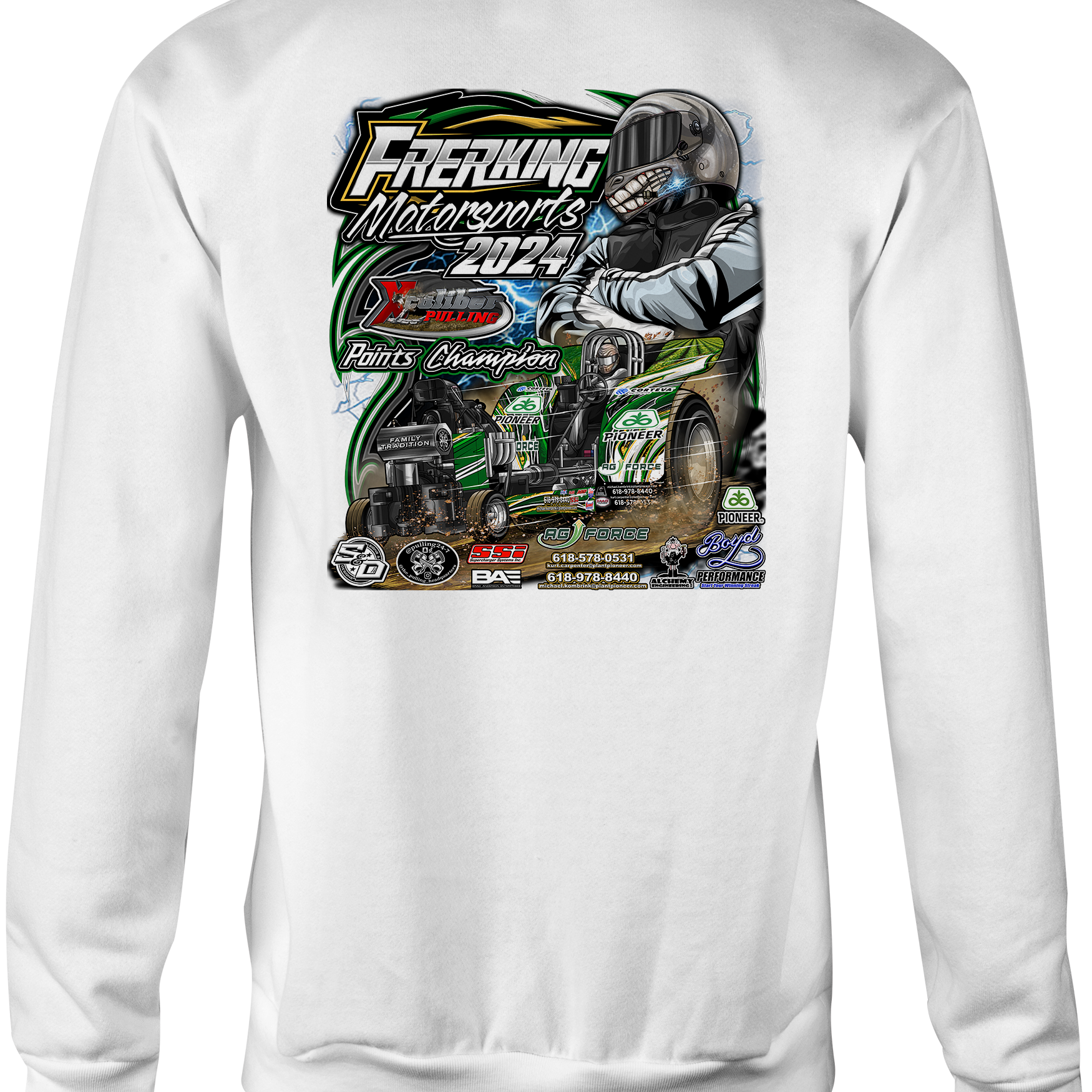 Dylan Frerking 2024 Championship Crewneck Sweatshirts