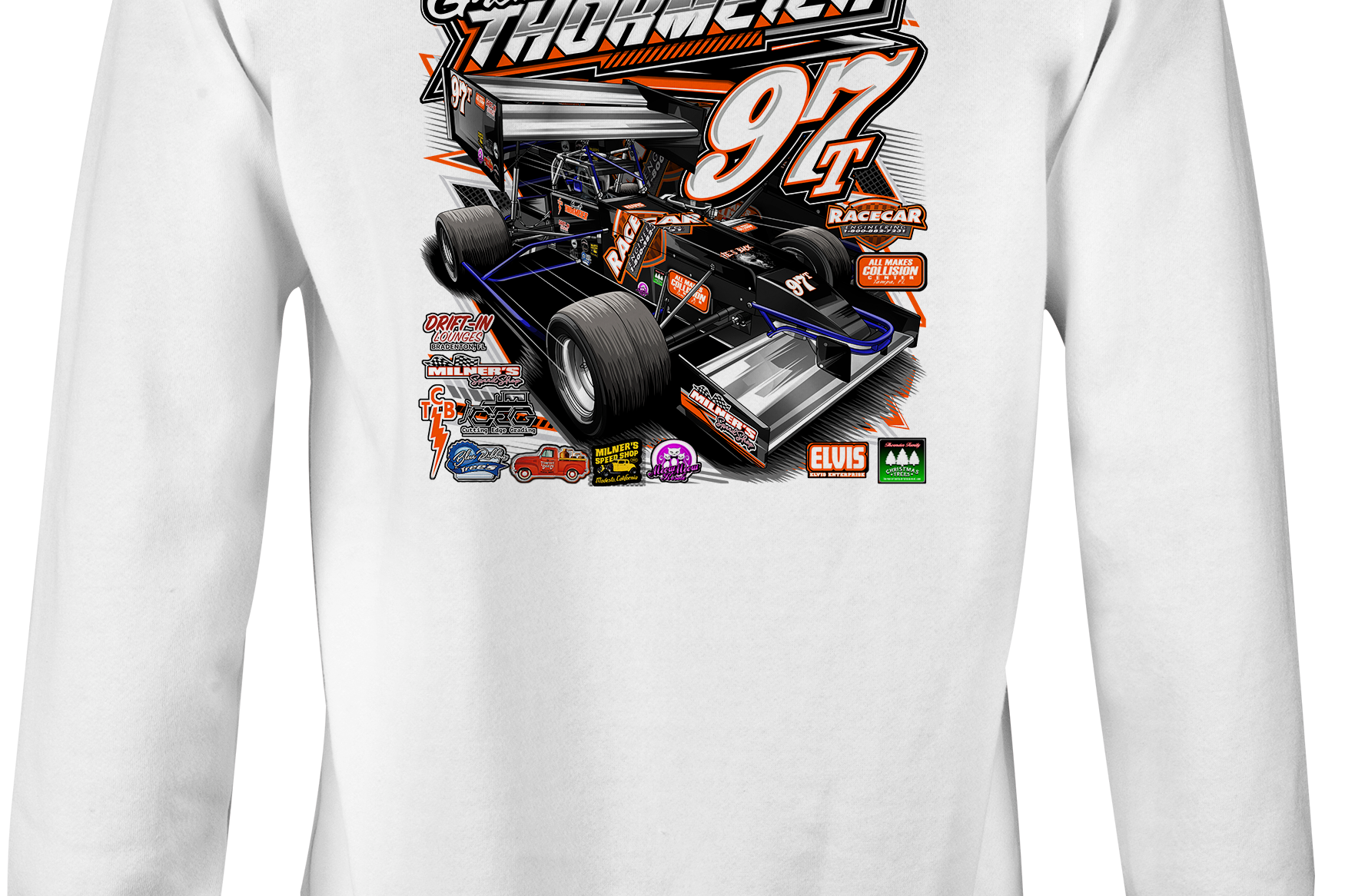Grant Thormeier Super Modified Crewneck Sweatshirts