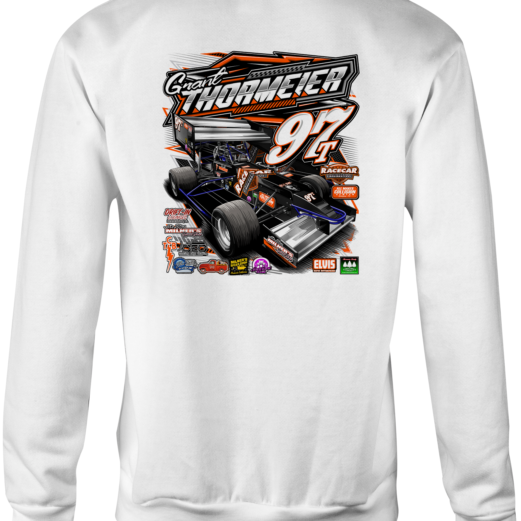 Grant Thormeier Super Modified Crewneck Sweatshirts