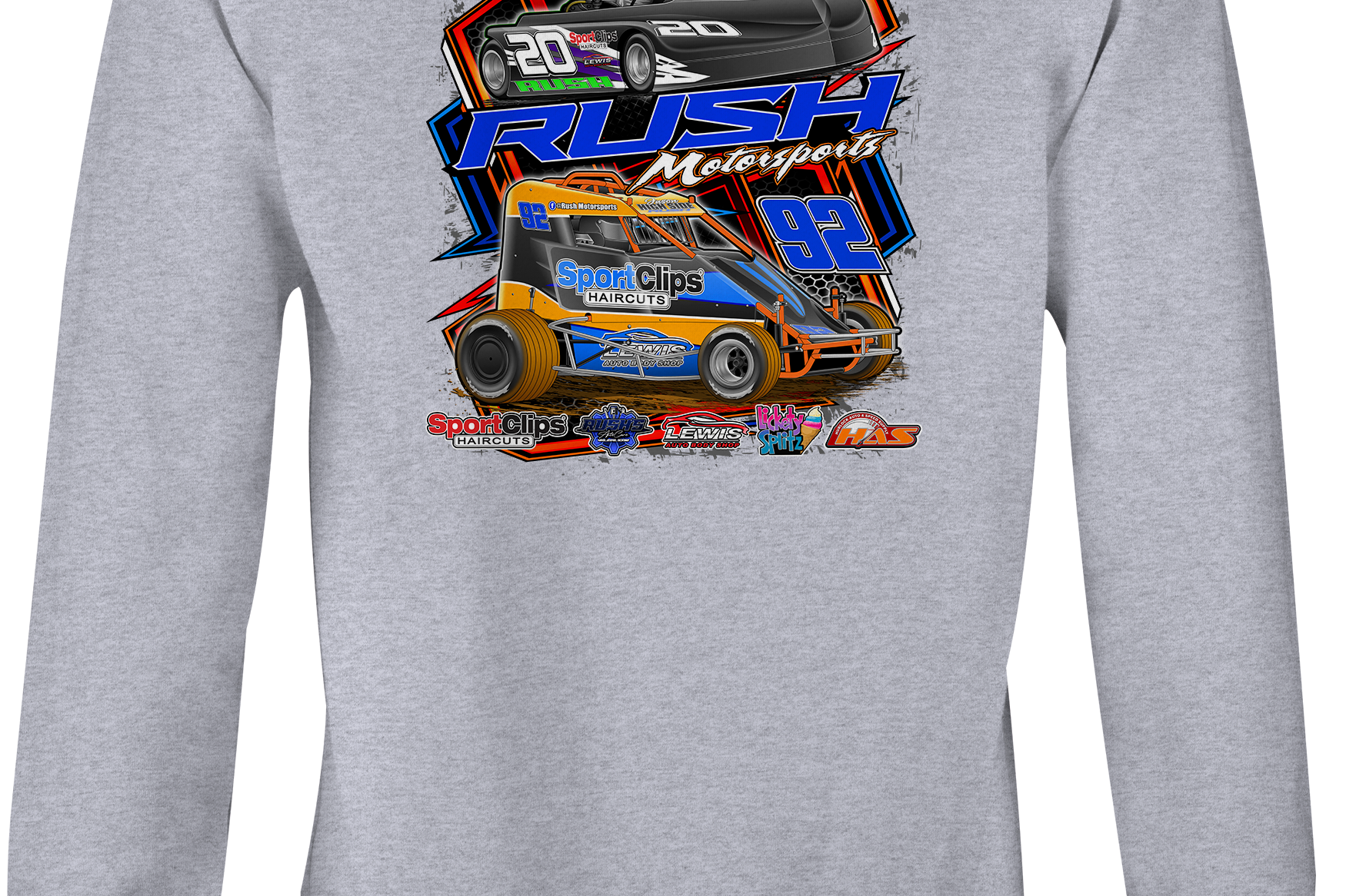 Jason Rush Crewneck Sweatshirts