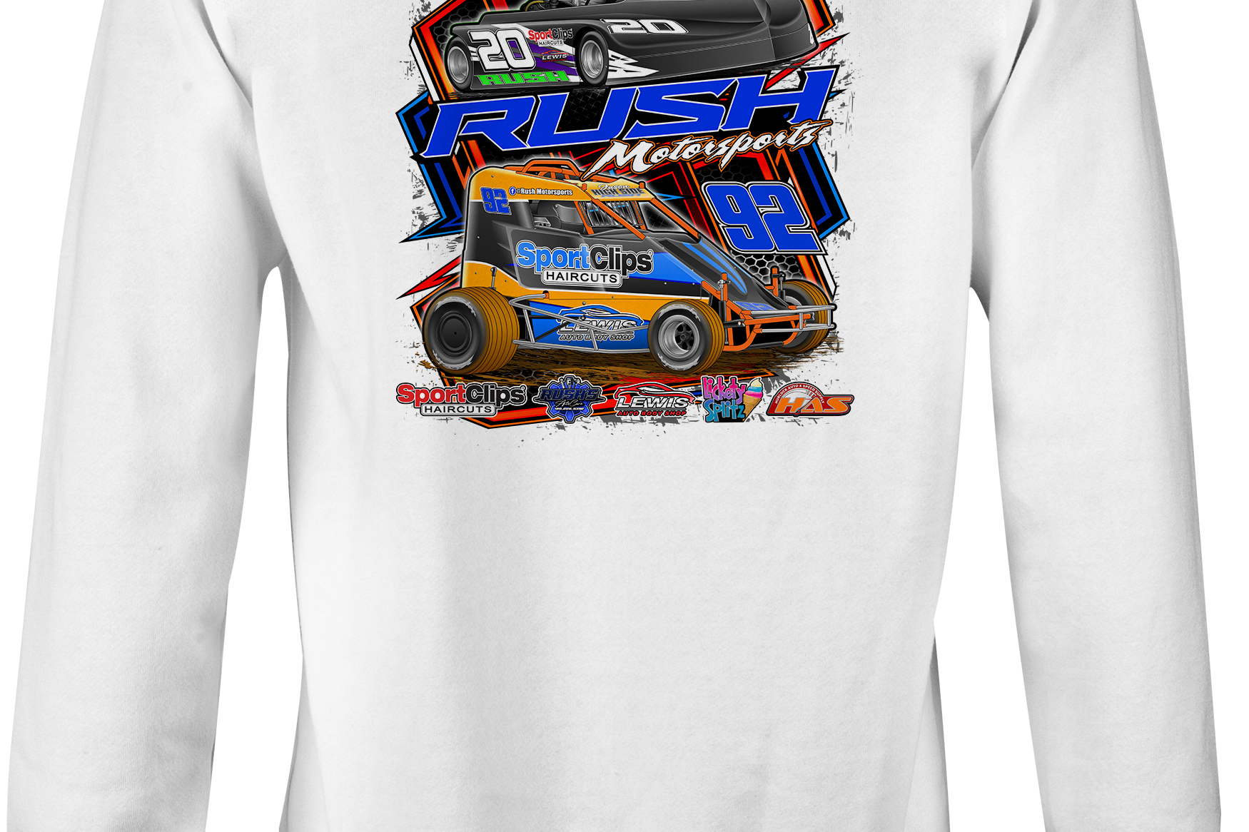 Jason Rush Crewneck Sweatshirts