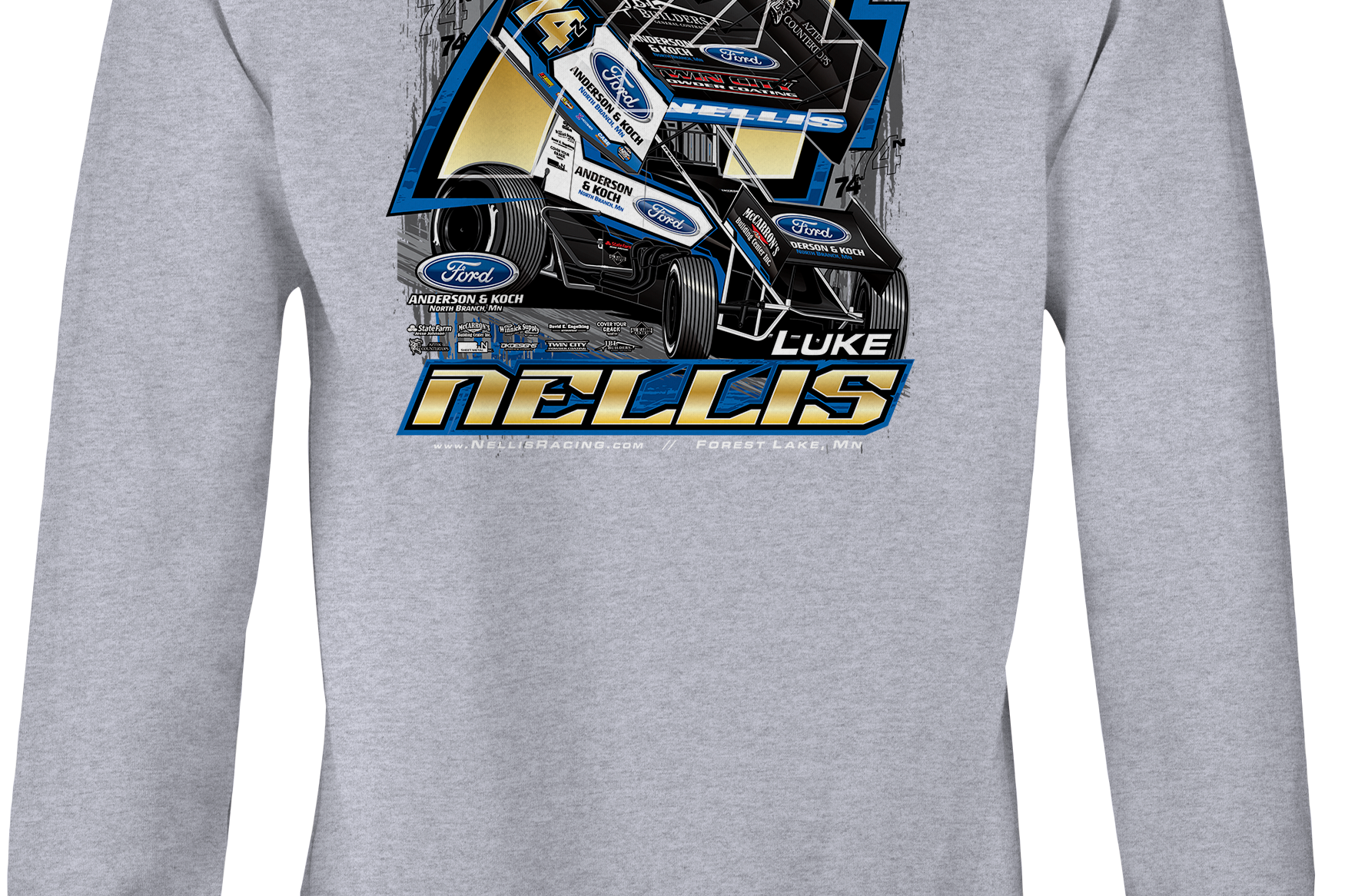 Luke Nellis 2025 Crewneck Sweatshirts