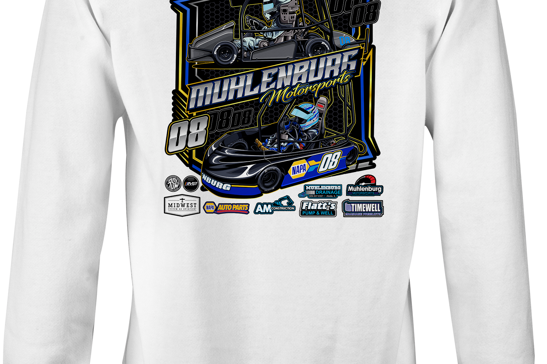 Muhlenburg Motorsports Crewneck Sweatshirts