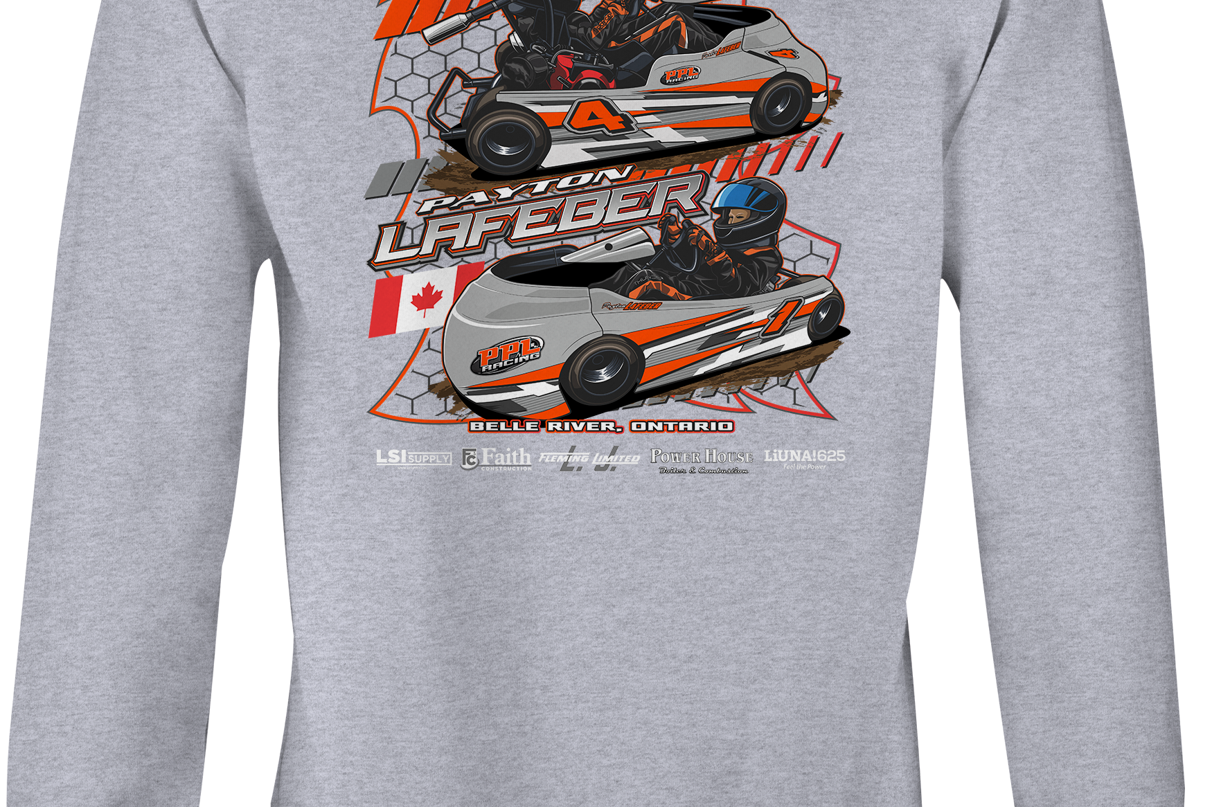 PPL Racing Crewneck Sweatshirts
