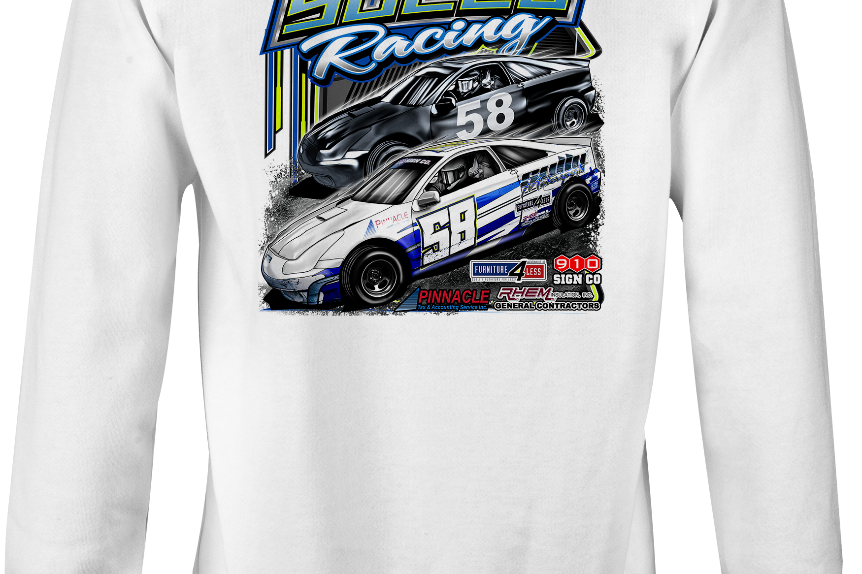 Sully Racing Crewneck Sweatshirts
