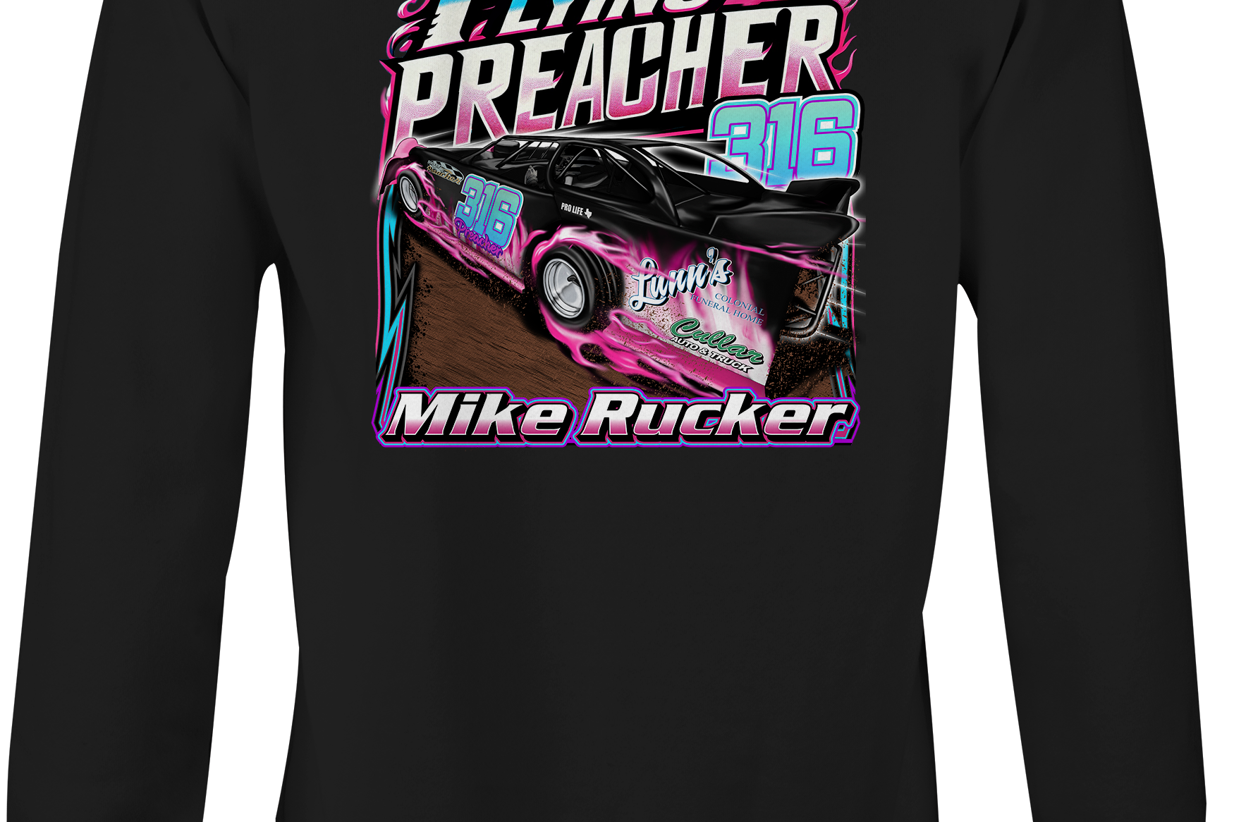 The Flying Preacher Crewneck Sweatshirts